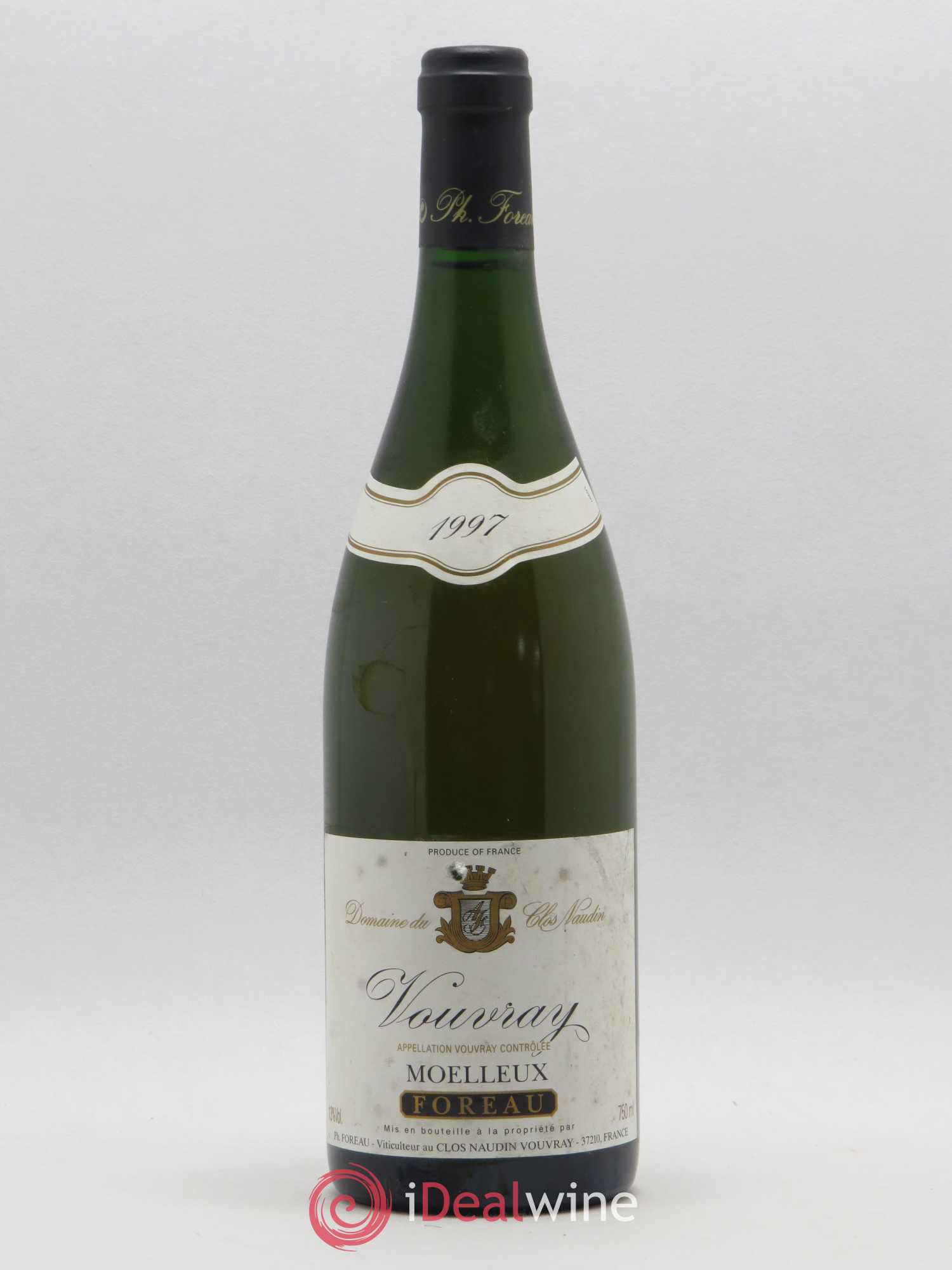 Vouvray Moelleux Clos Naudin - Philippe Foreau 1997 - Lotto di 1 bottiglia - 0