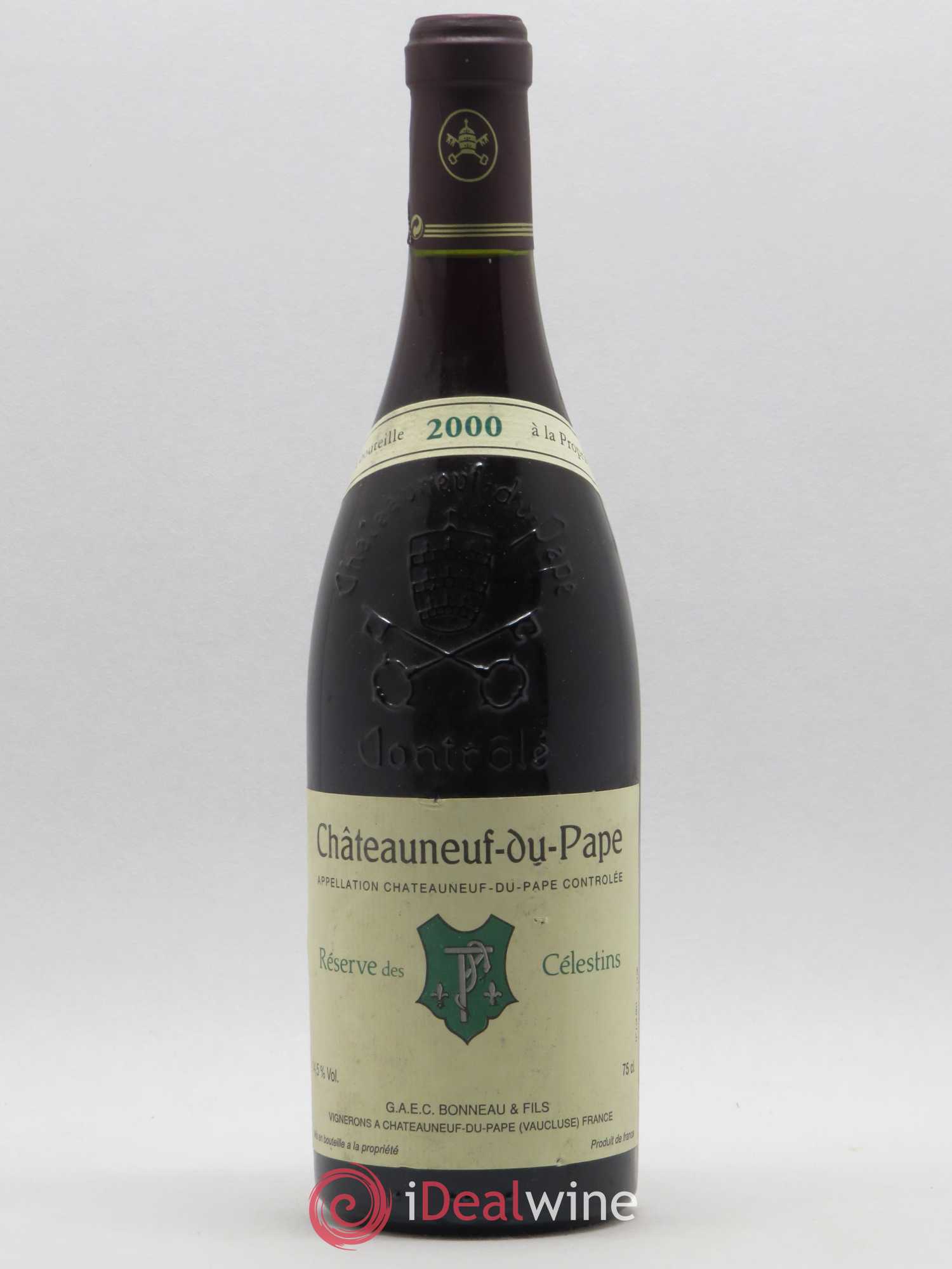 Châteauneuf-du-Pape Réserve des Célestins Henri Bonneau & Fils 2000 - Lot de 1 bouteille - 0