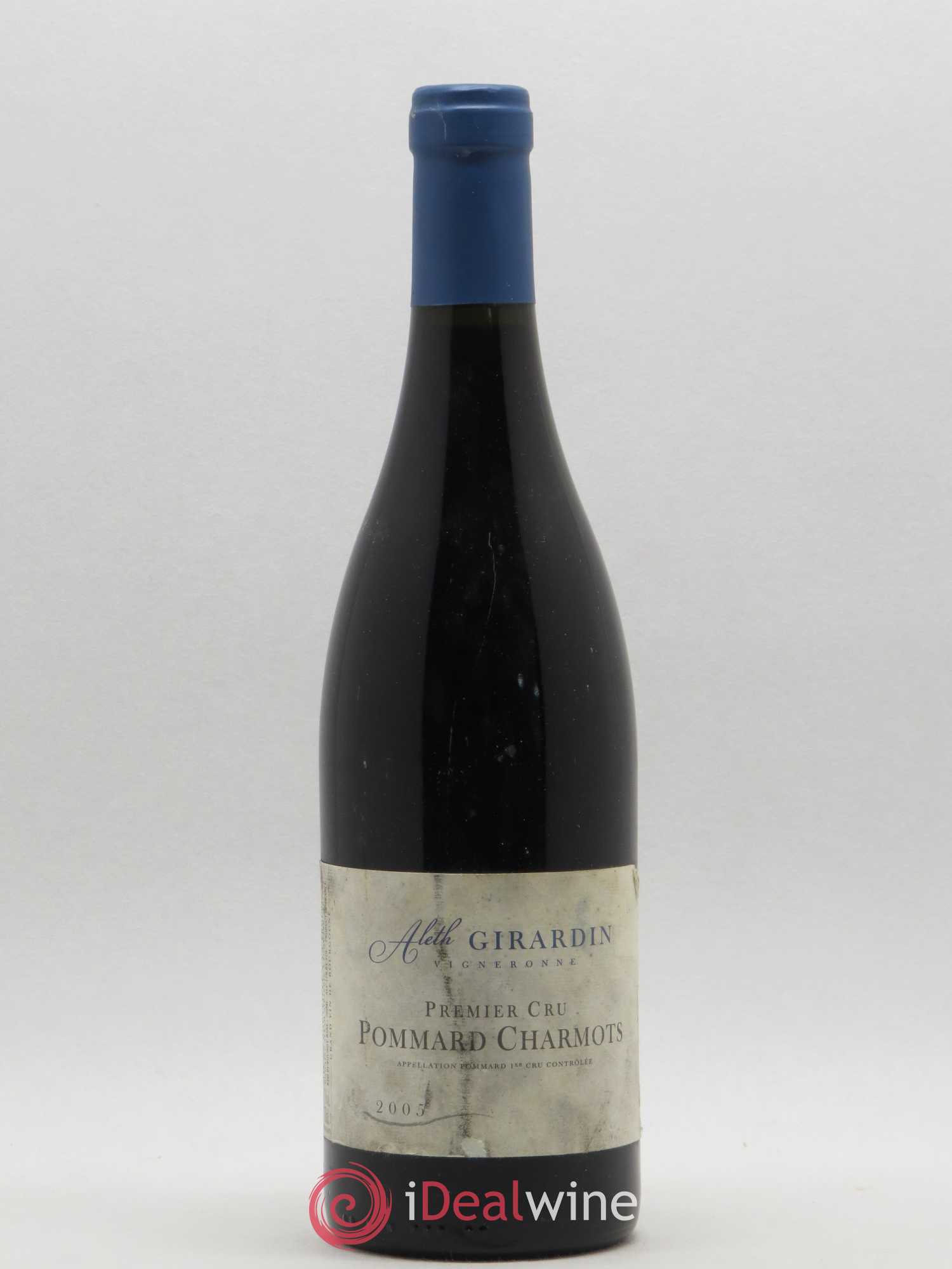 Pommard 1er Cru Charmots Aleth Girardin 2005 - Posten von 1 Flasche - 0