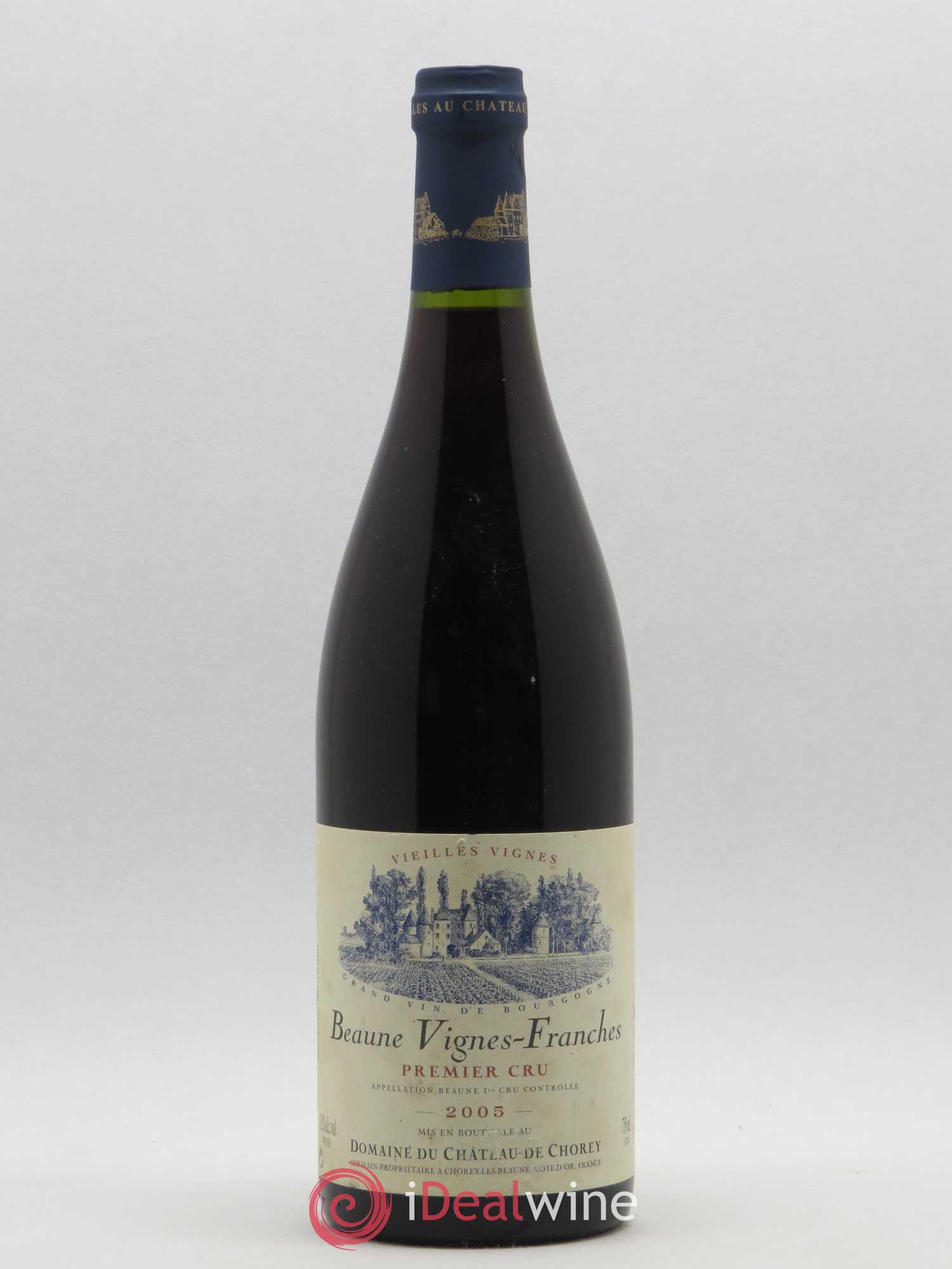 Beaune 1er Cru Vieilles vignes Les vignes franches Château de Chorey 2005 - Posten von 1 Flasche - 0