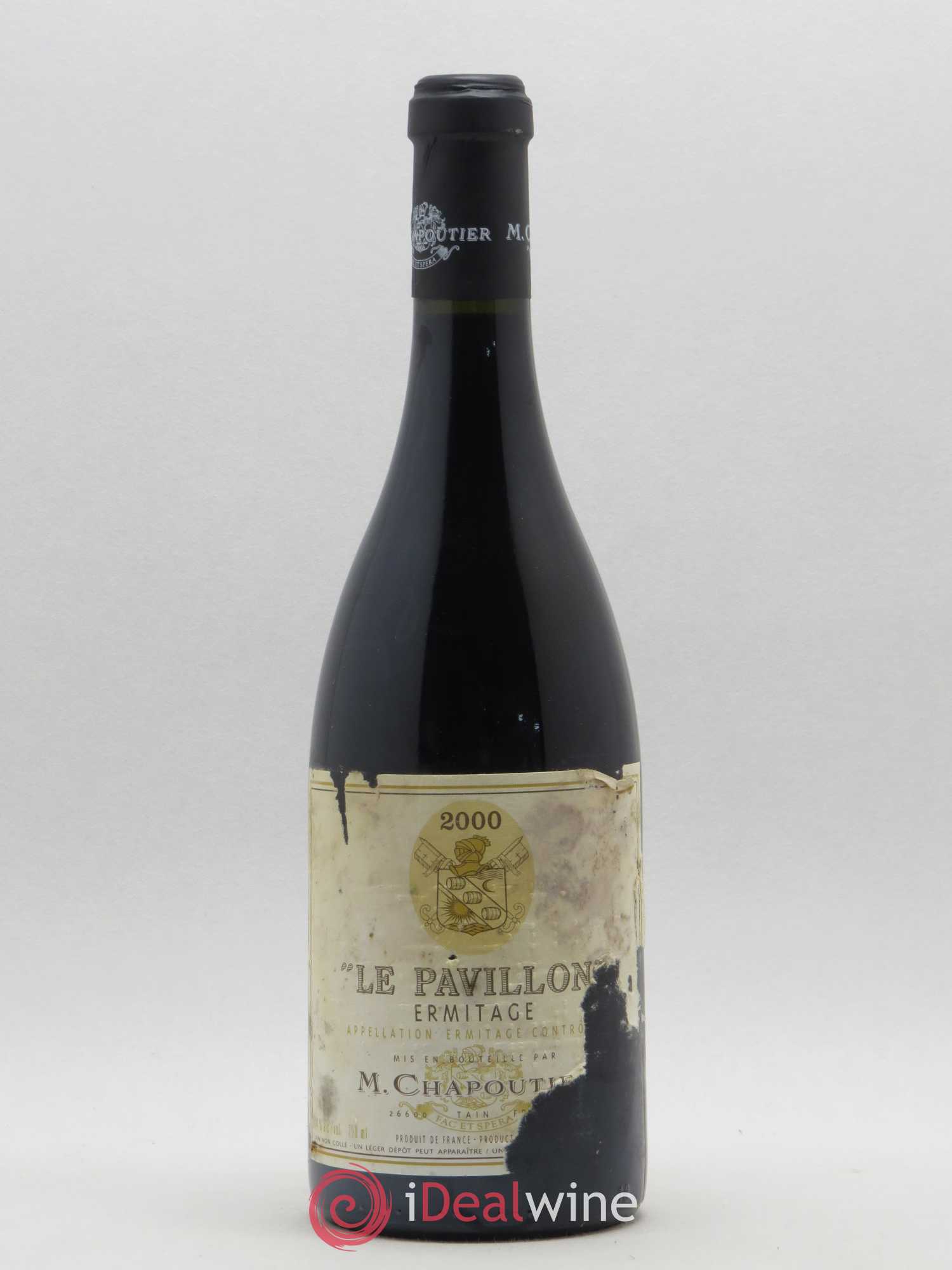 Hermitage Ermitage Le Pavillon Chapoutier 2000 - Lot de 1 bouteille - 0
