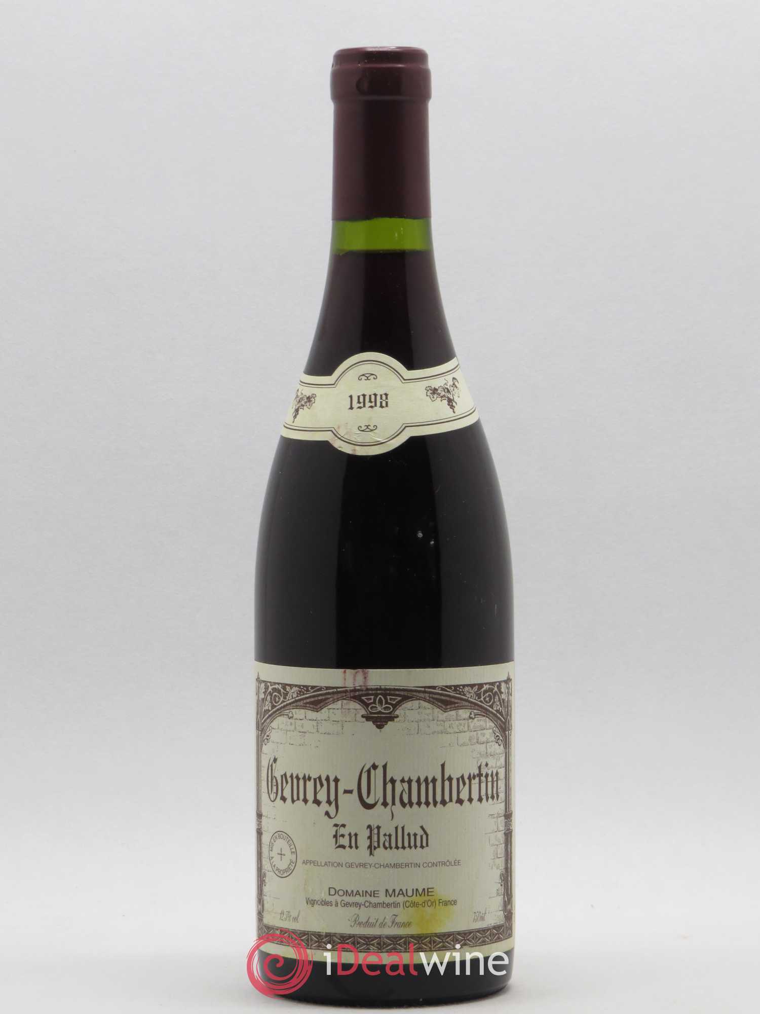 Gevrey-Chambertin En Pallud Domaine Maume 1998 - Posten von 1 Flasche - 0