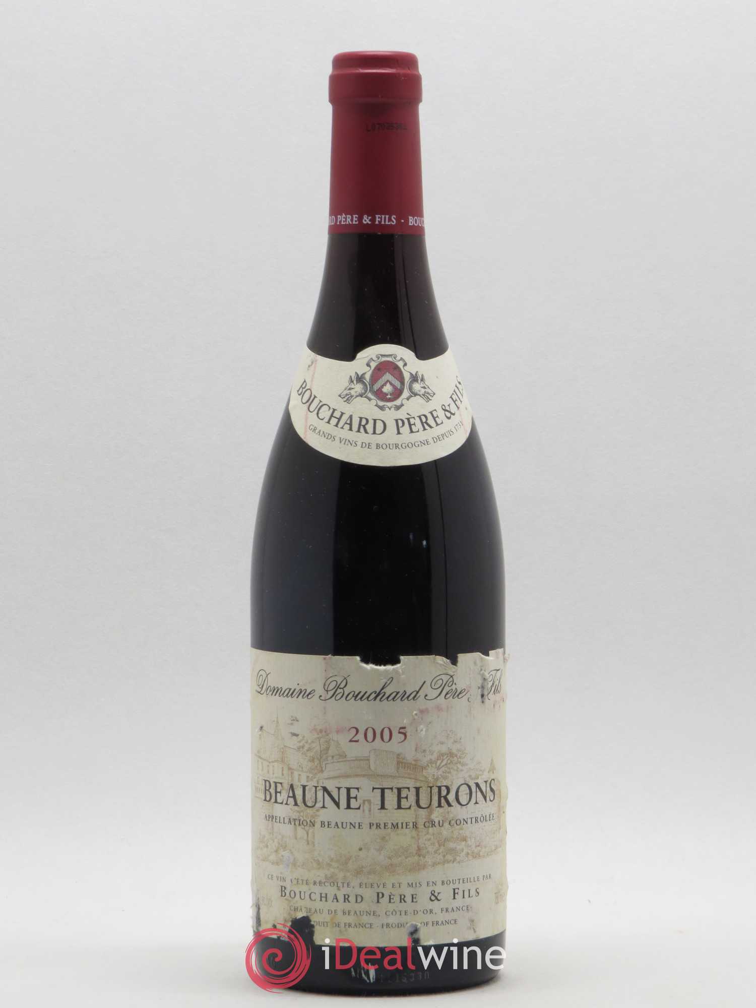 Beaune 1er Cru Teurons Bouchard Père & Fils 2005 - Lot de 1 bouteille - 0