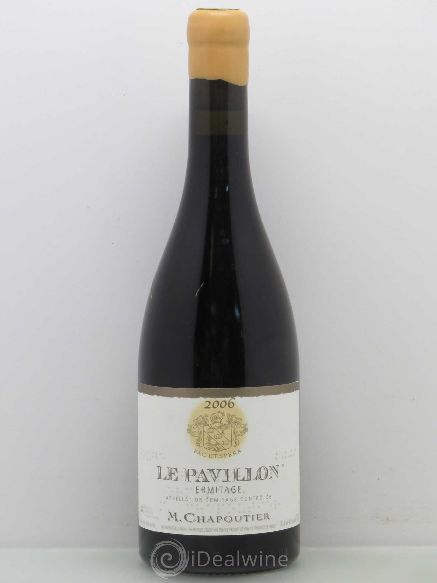 Hermitage Ermitage Le Pavillon Chapoutier 2006 - Lot de 1 bouteille - 0
