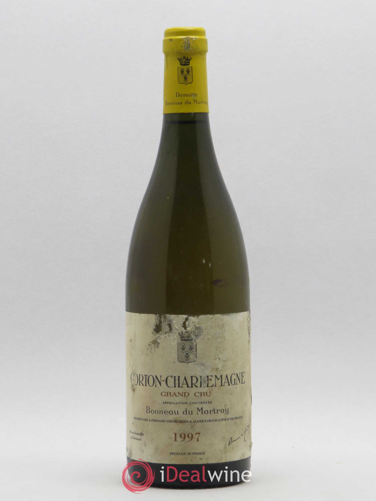 Corton-Charlemagne Grand Cru Bonneau du Martray (Domaine) 1997 - Lot de 1 bouteille - 0