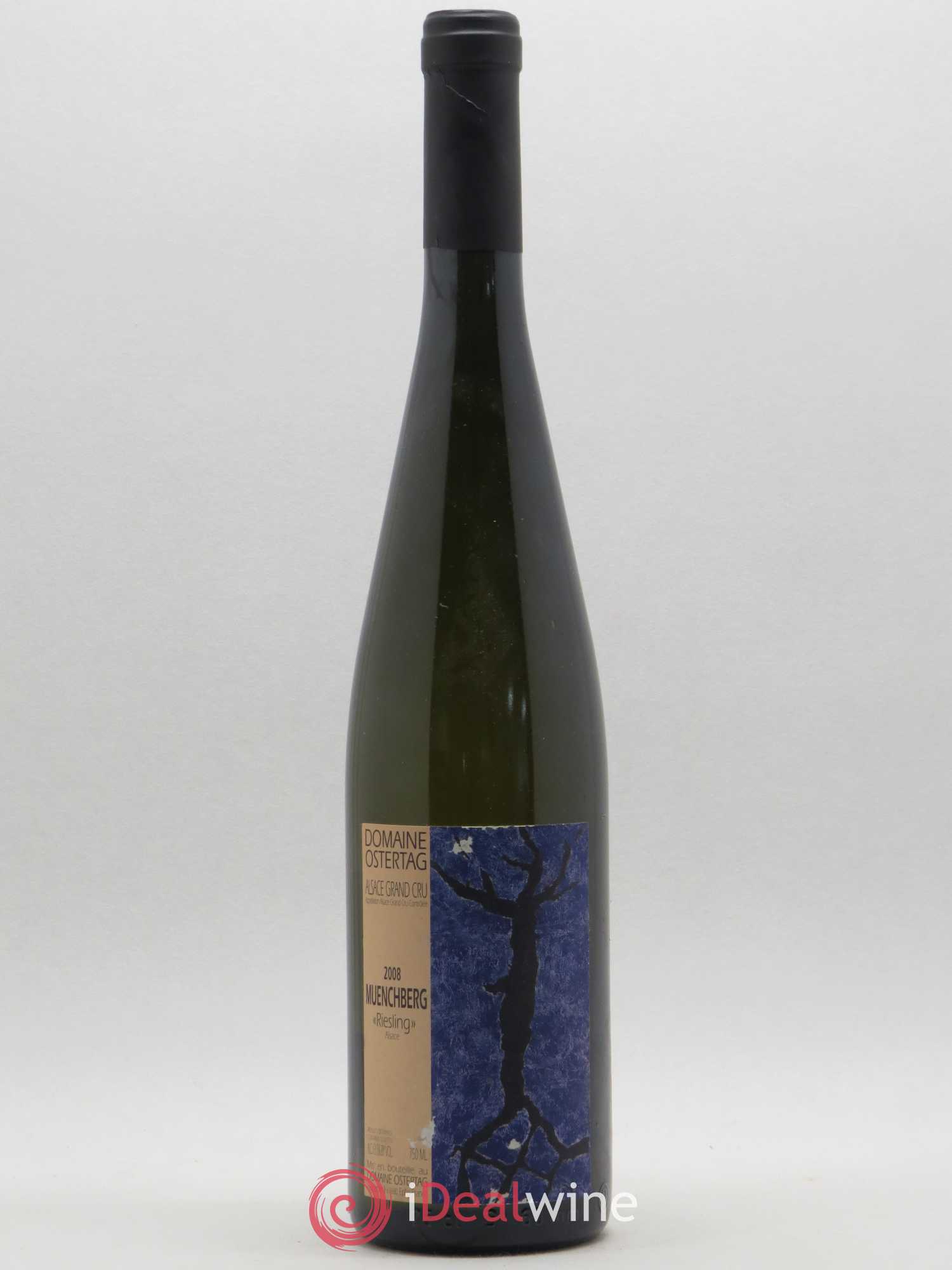Alsace Riesling Grand Cru Muenchberg Ostertag (Domaine) 2008 - Lot de 1 bouteille - 0