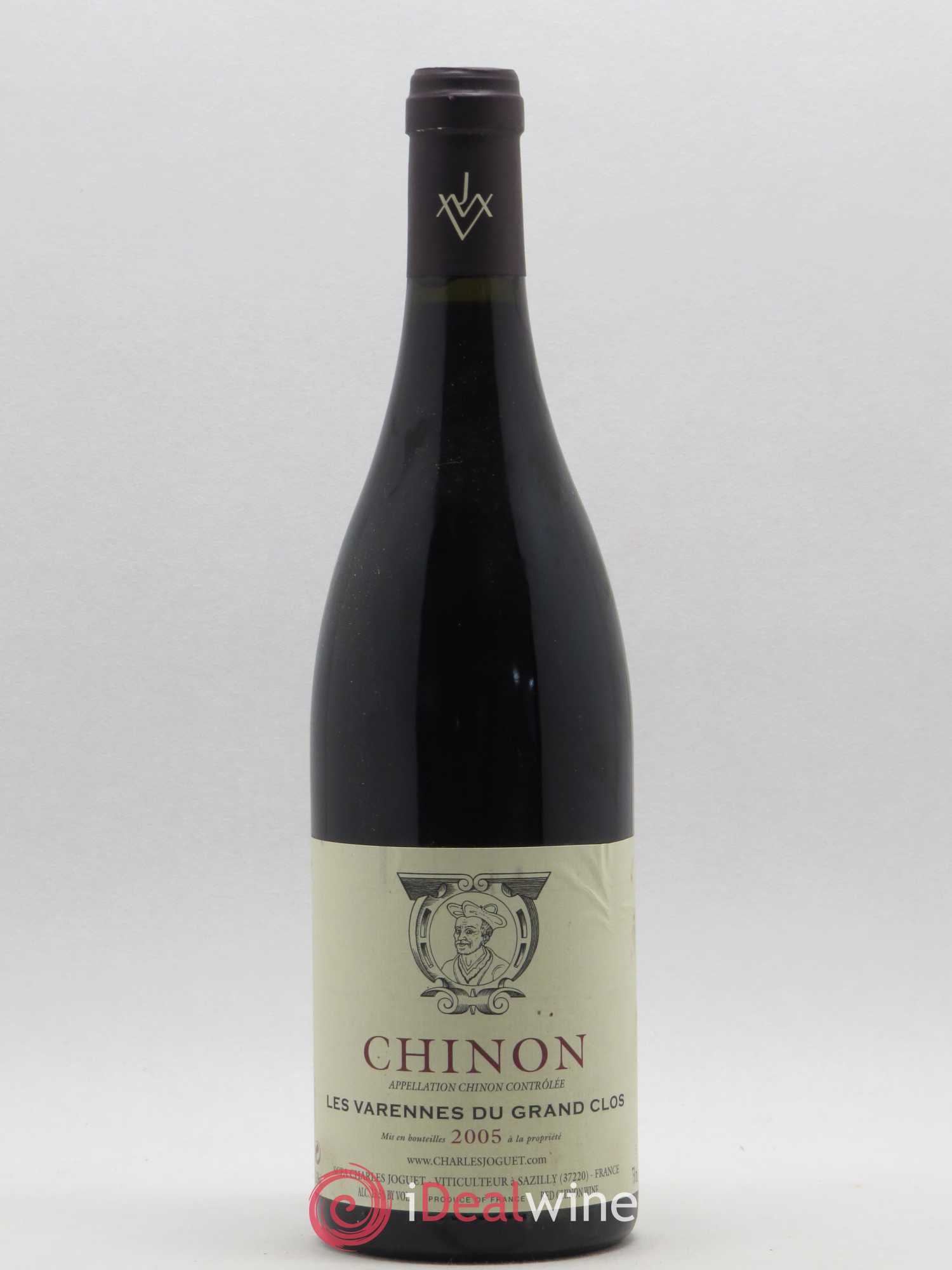 Chinon Les Varennes du Grand Clos Charles Joguet 2005 - Lot de 1 bouteille - 0