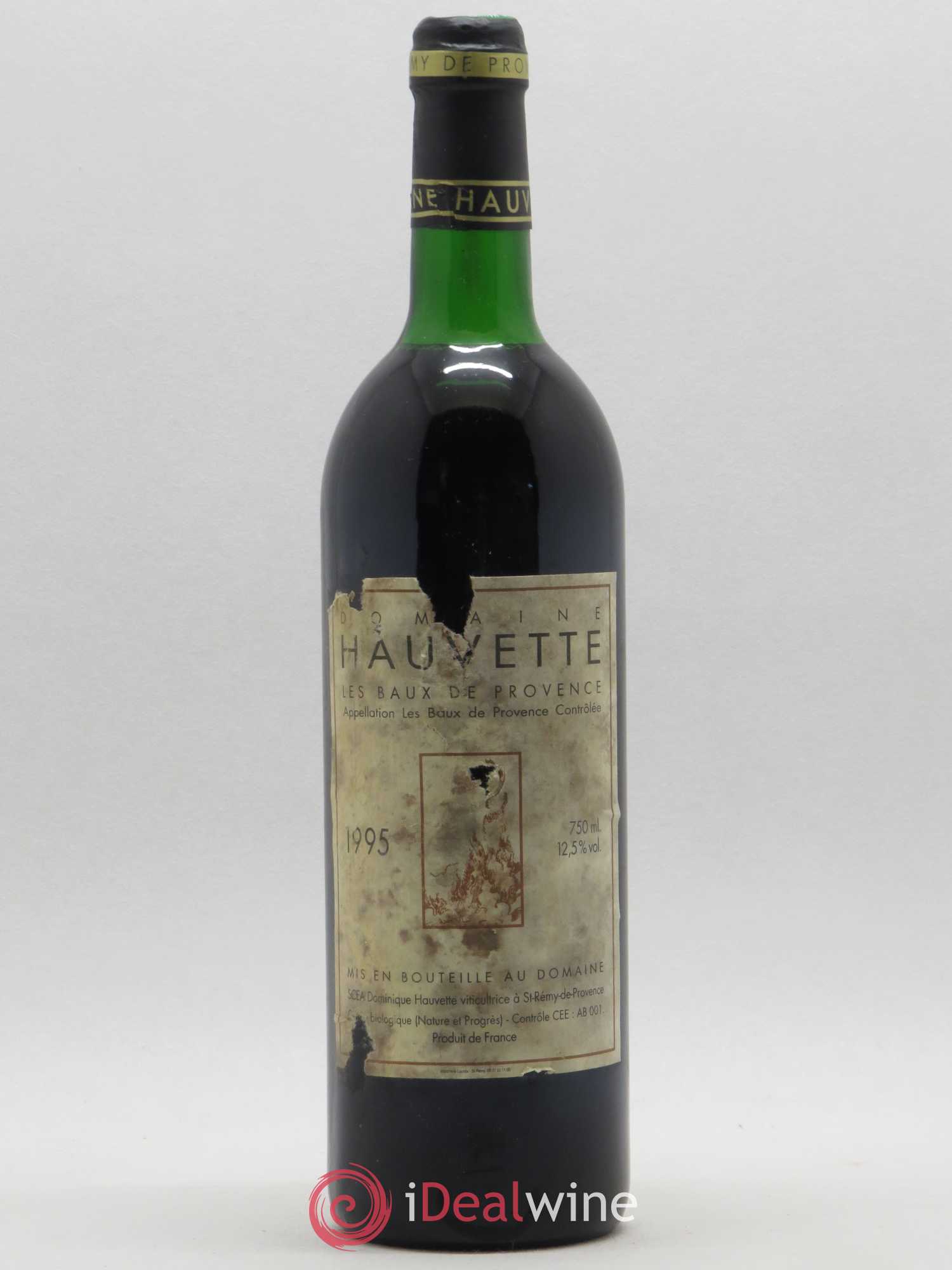 Baux de Provence Hauvette (Domaine) 1995 - Lot de 1 bouteille - 0