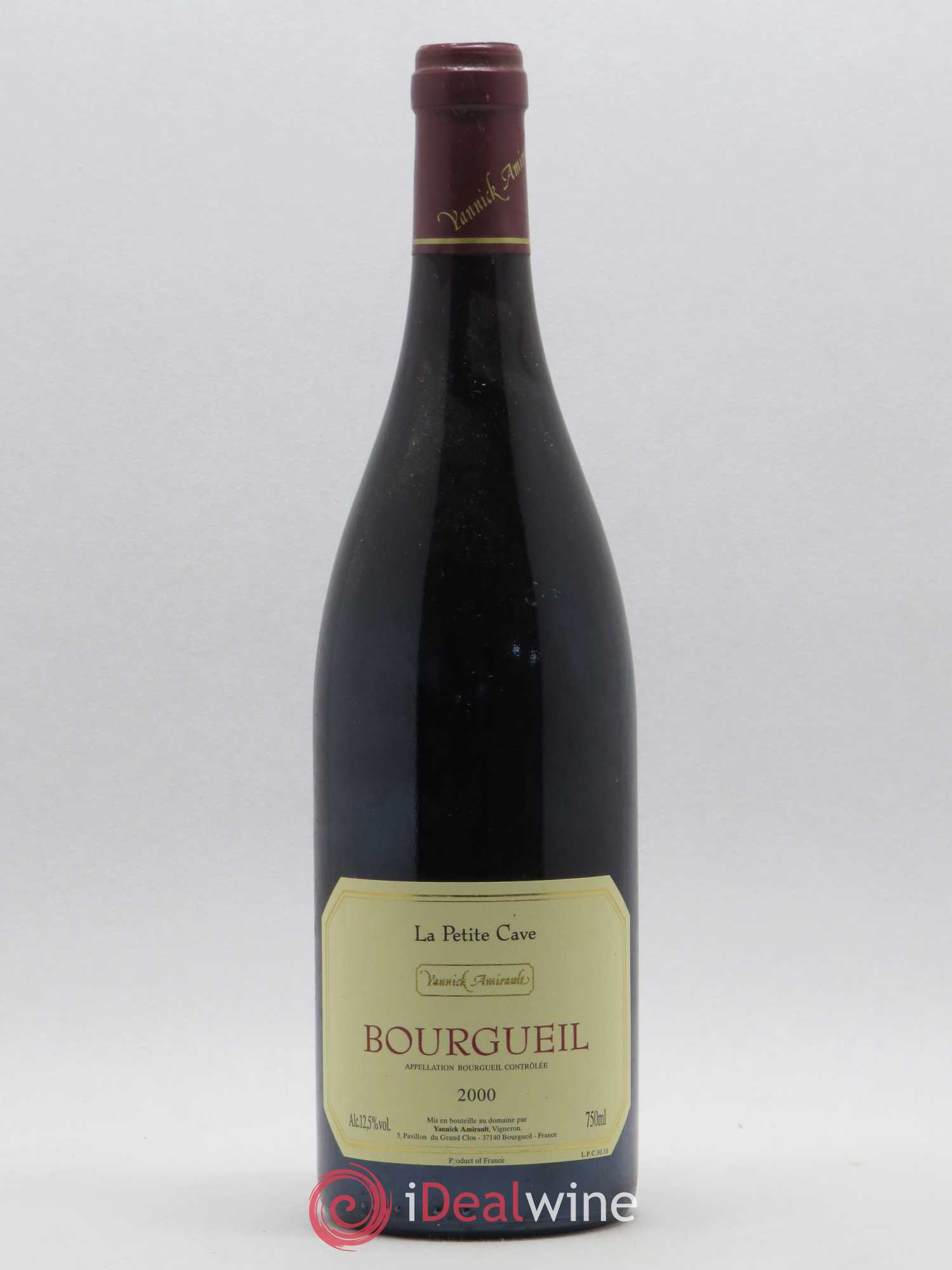 Bourgueil Petite cave Yannick Amirault (Domaine) 2000 - Lot de 1 bouteille - 0