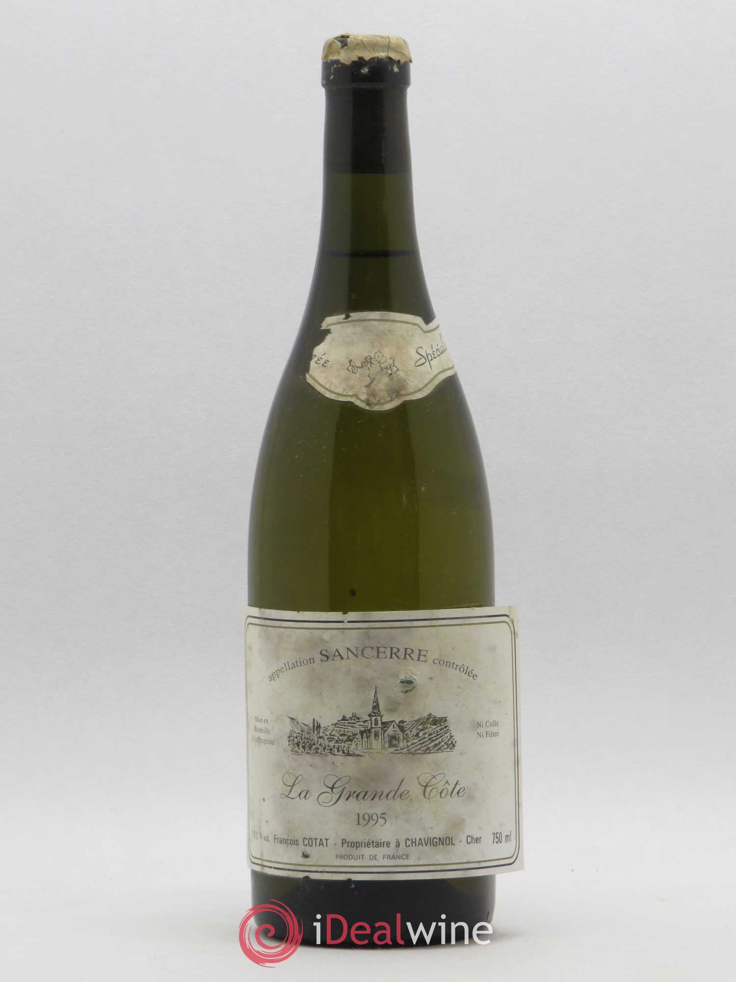 Sancerre La Grande Côte François Cotat cuvée spéciale 1995 - Posten von 1 Flasche - 0