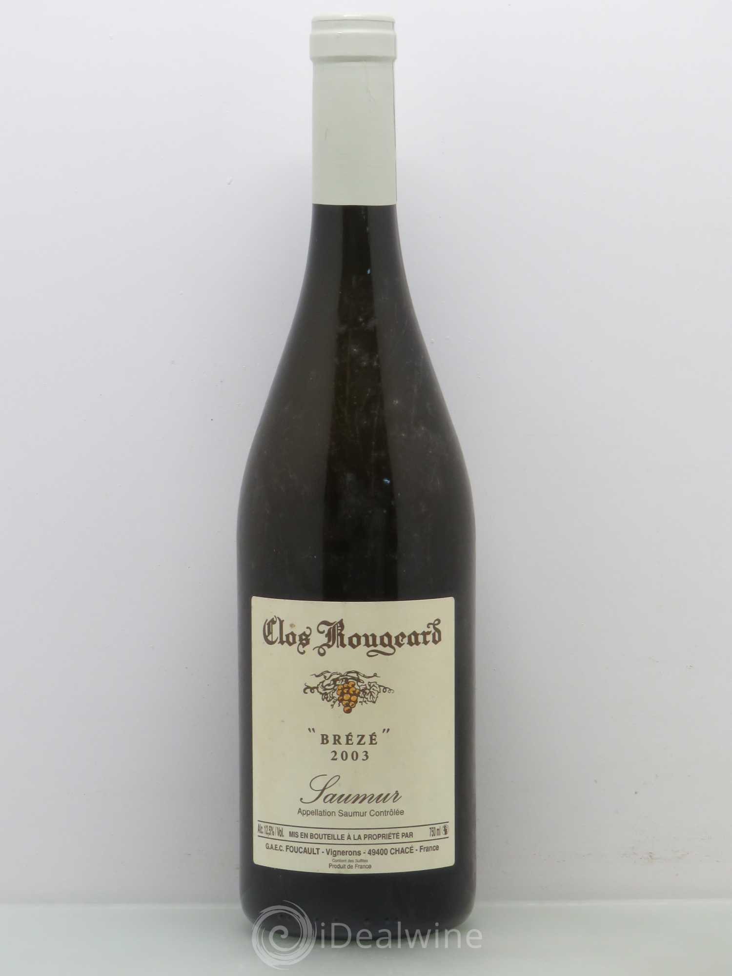 Saumur Brézé Clos Rougeard 2003 - Posten von 1 Flasche - 0