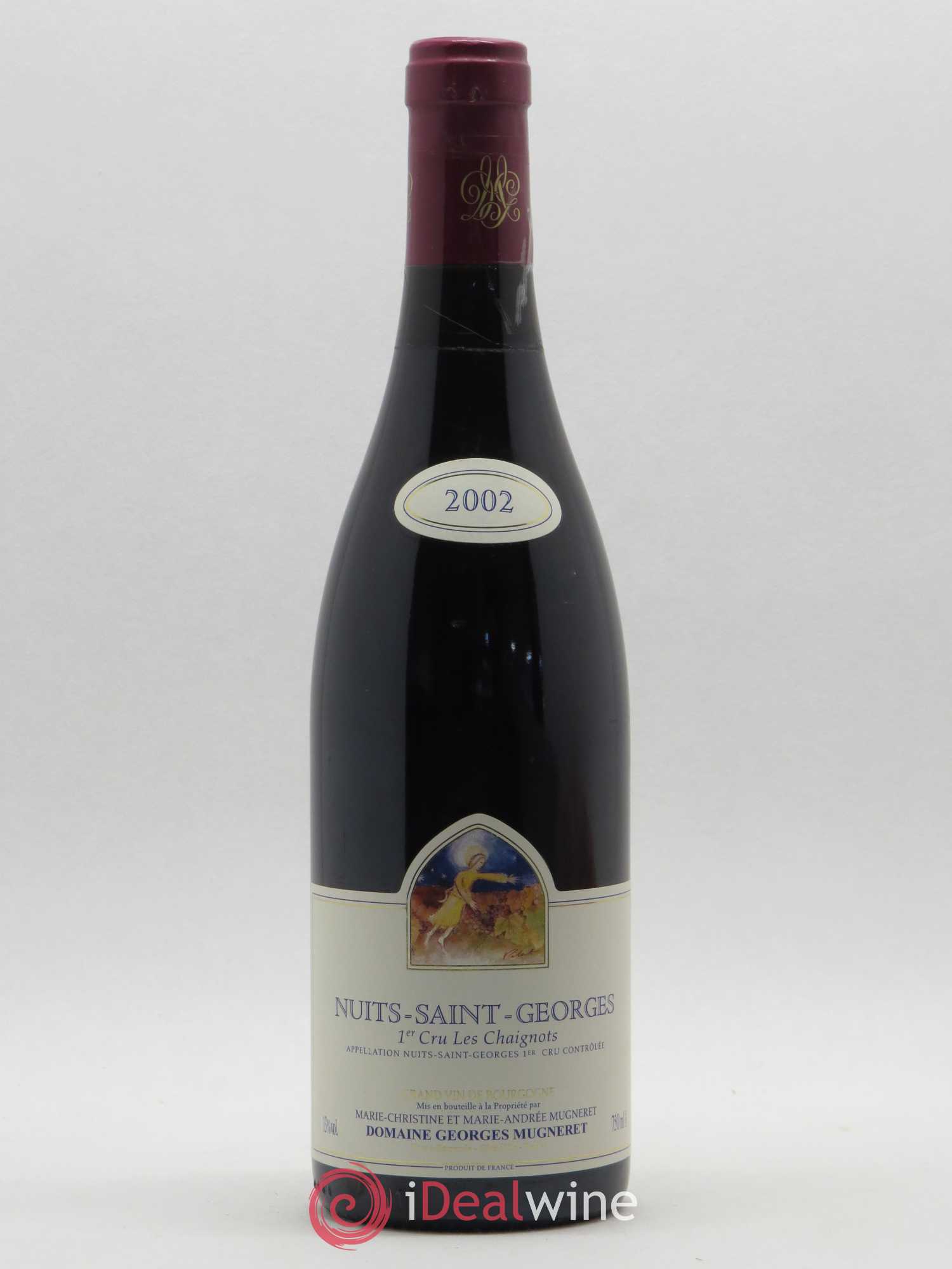 Nuits-Saint-Georges 1er Cru Les Chaignots Georges Mugneret (Domaine) 2002 - Lot de 1 bouteille - 0