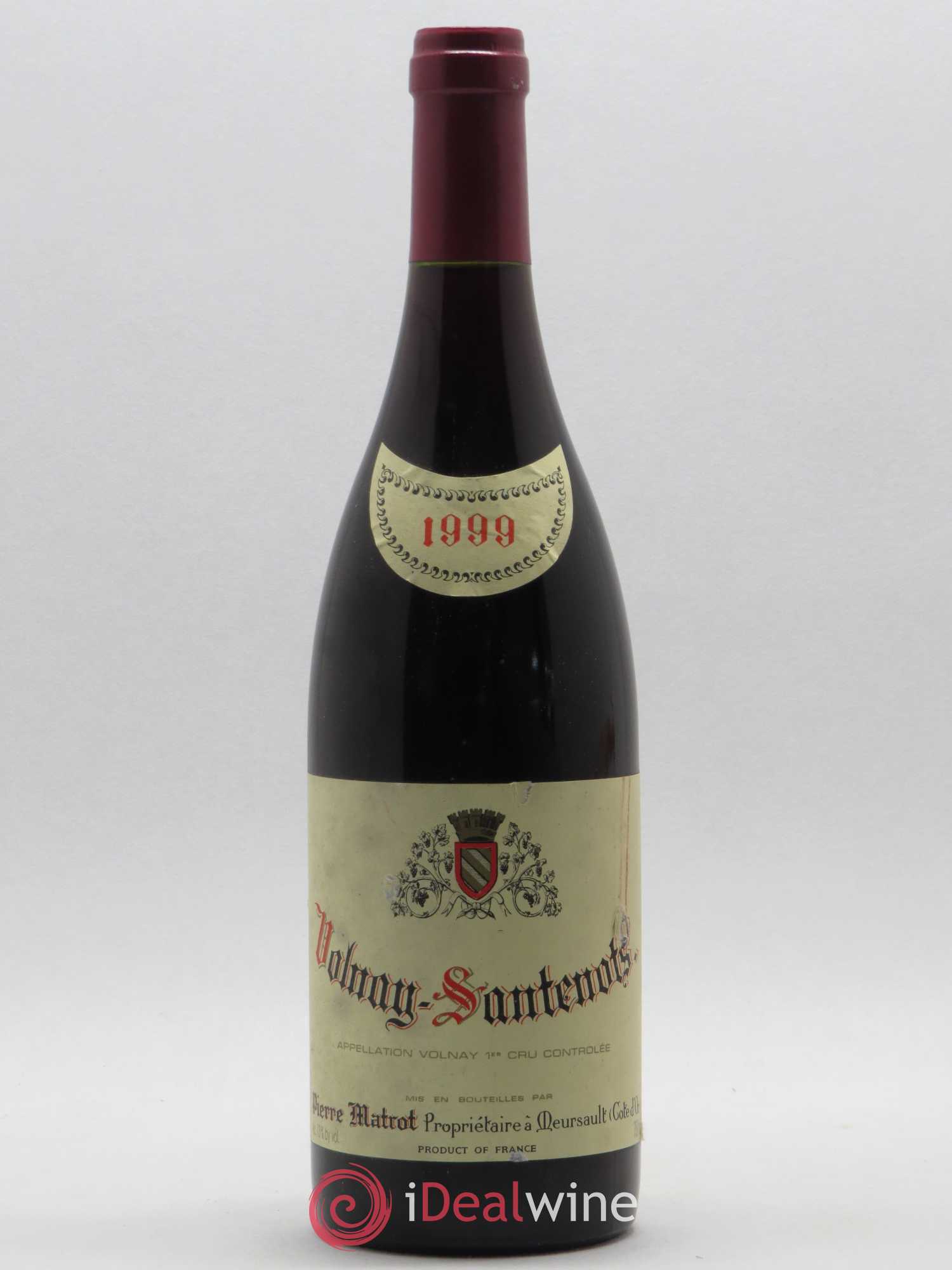 Volnay 1er Cru Santenots Domaine P.Matrot 1999 - Posten von 1 Flasche - 0