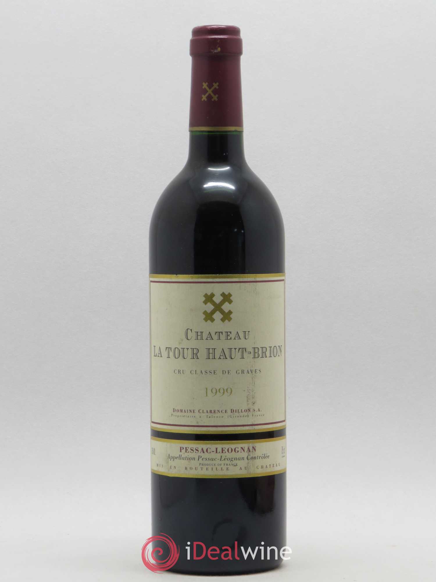 Château la Tour Haut-Brion Cru Classé de Graves 1999 - Lot de 1 bouteille - 0