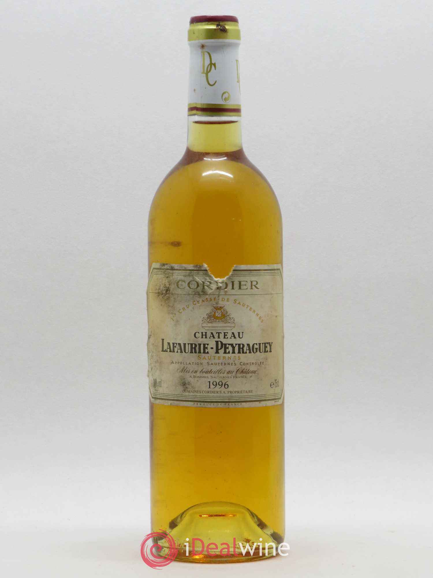 Château Lafaurie-Peyraguey 1er Grand Cru Classé 1996 - Lotto di 1 bottiglia - 0
