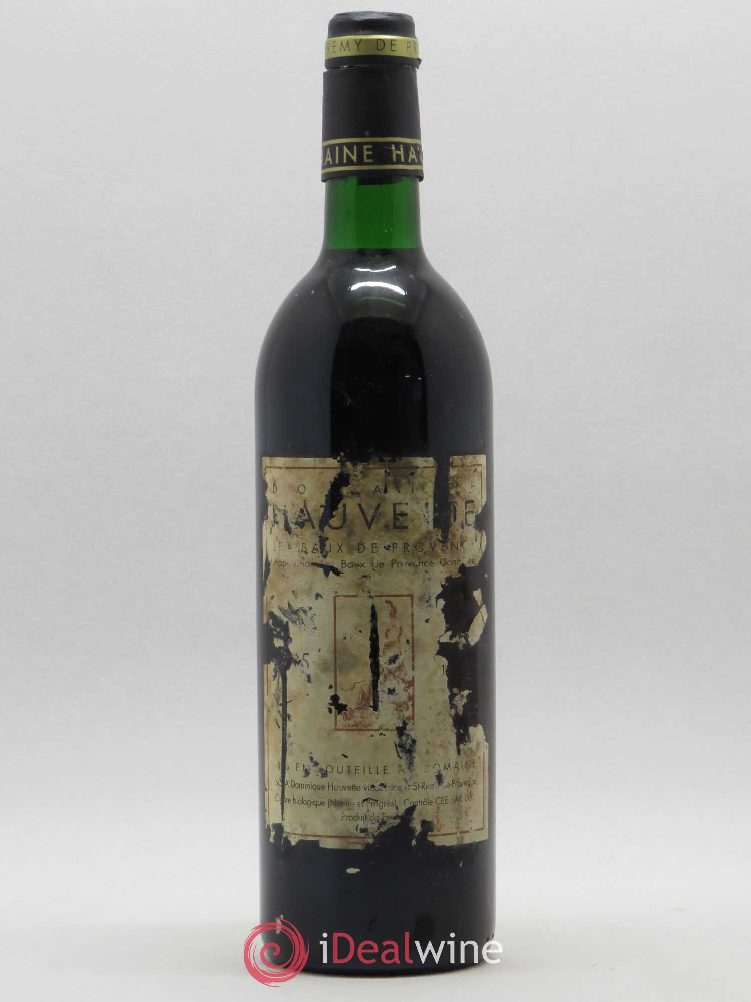 Baux de Provence Hauvette (Domaine) 1995 - Lot de 1 bouteille - 0