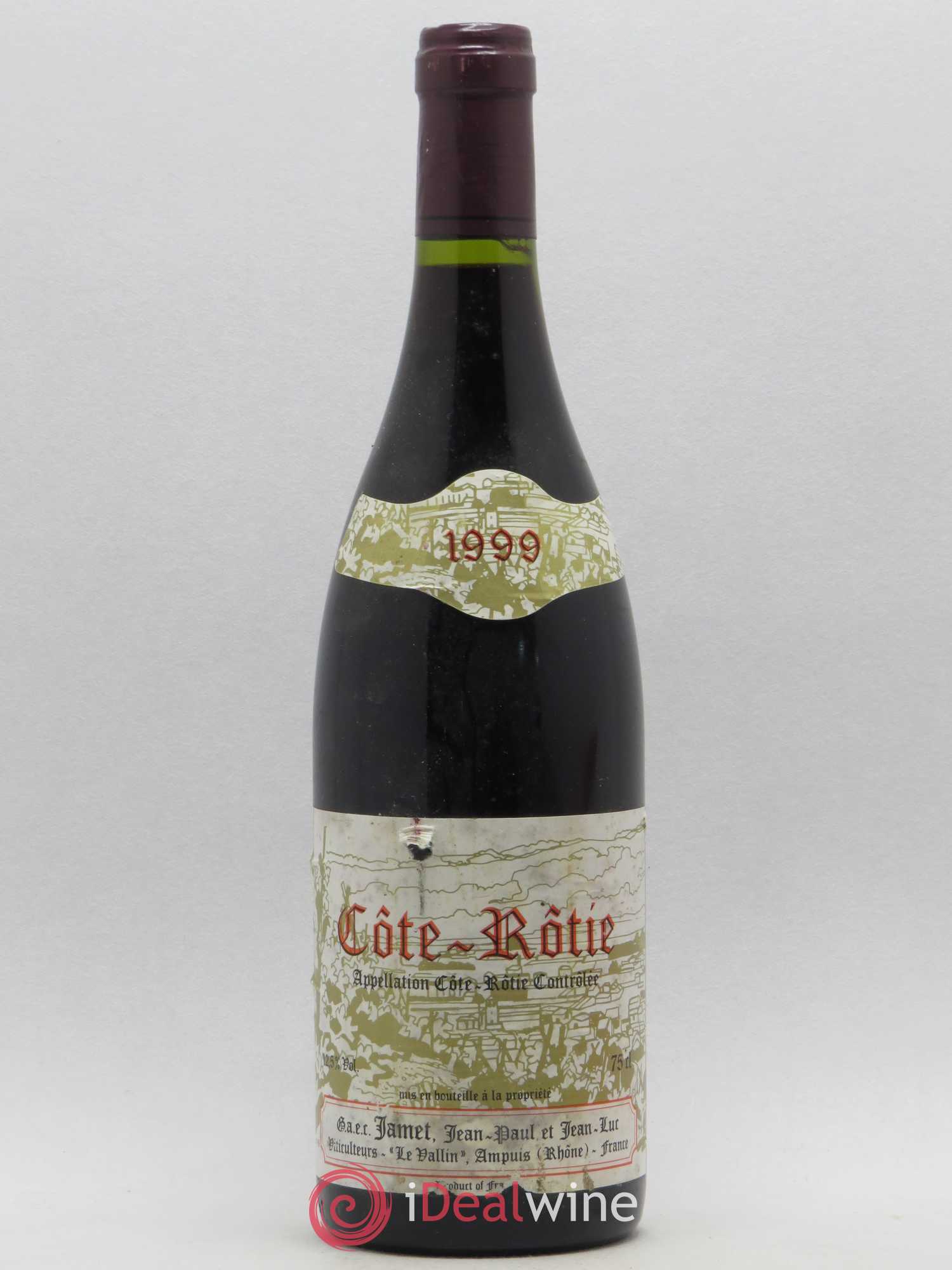 Côte-Rôtie Jamet (Domaine) 1999 - Lot de 1 bouteille - 0