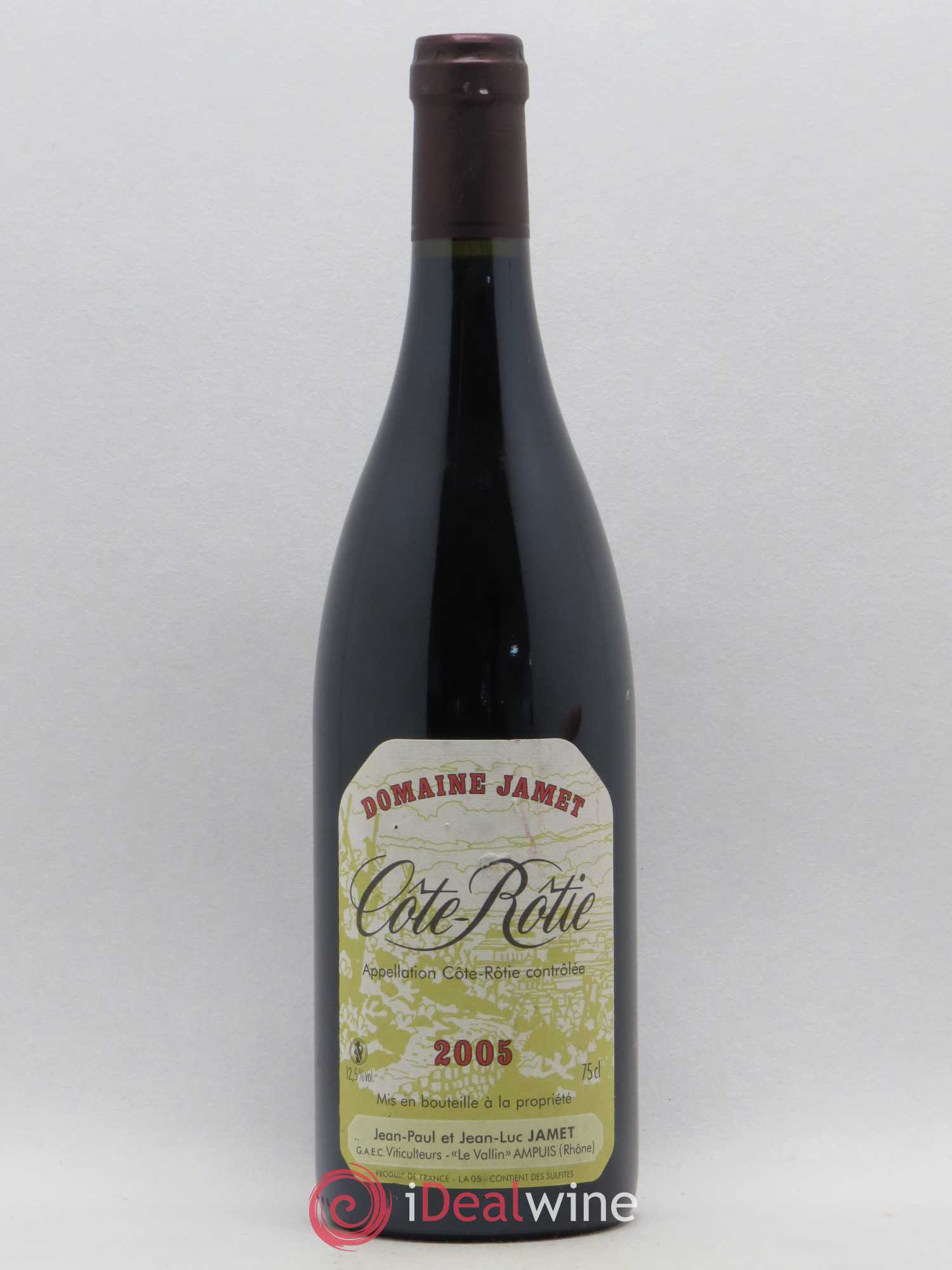 Côte-Rôtie Jamet (Domaine) 2005 - Lot de 1 bouteille - 0