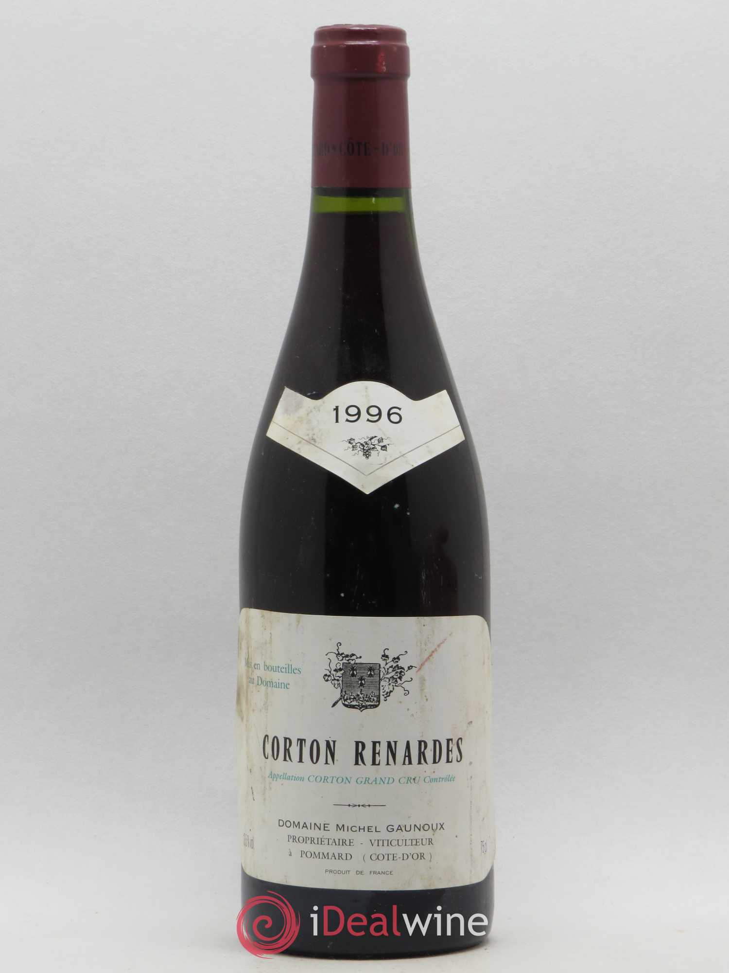 Corton Grand Cru Renardes Michel Gaunoux 1996 - Lot de 1 bouteille - 0