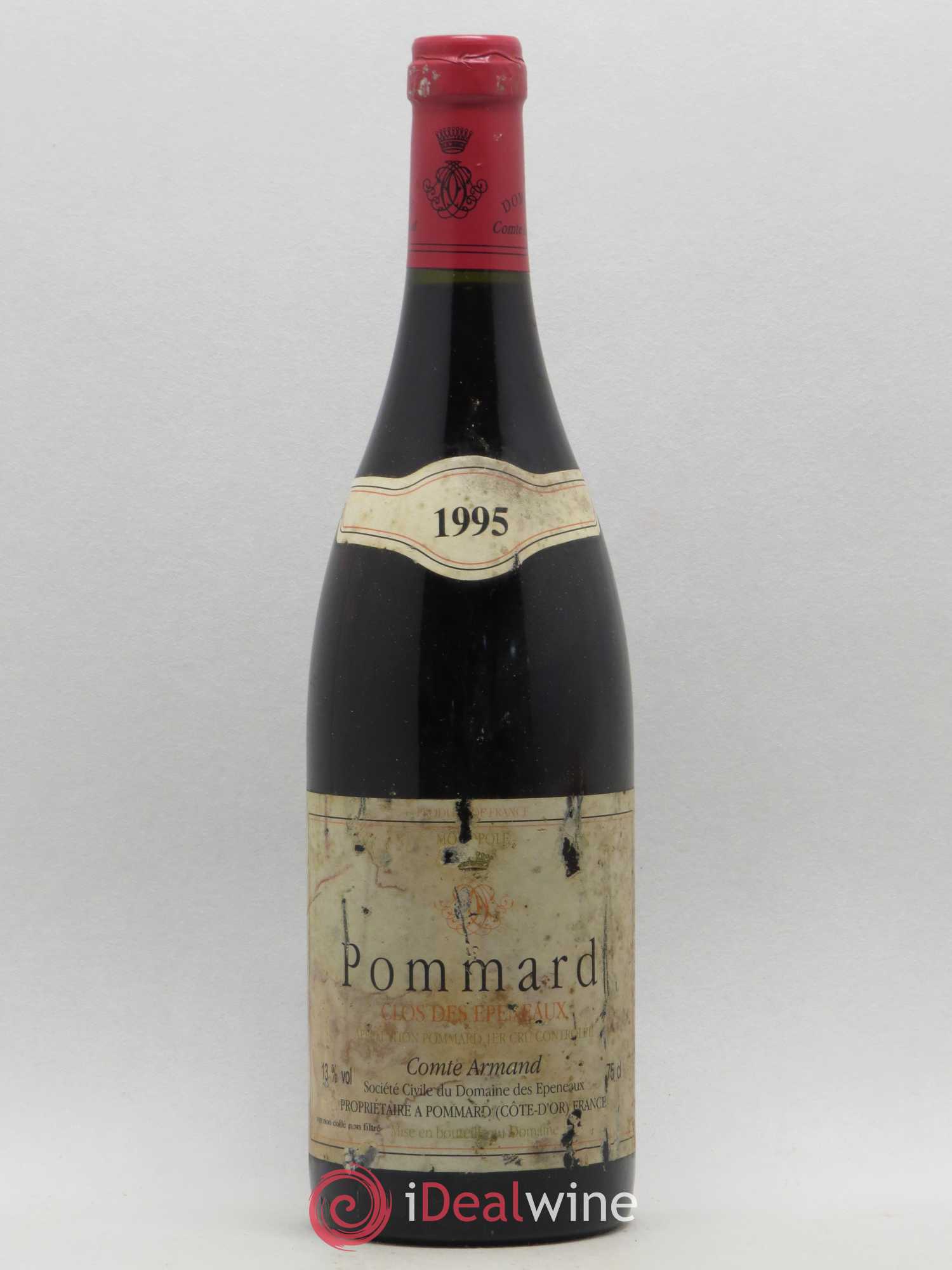 Pommard 1er Cru Clos des Epeneaux Comte Armand 1995 - Lot de 1 bouteille - 0