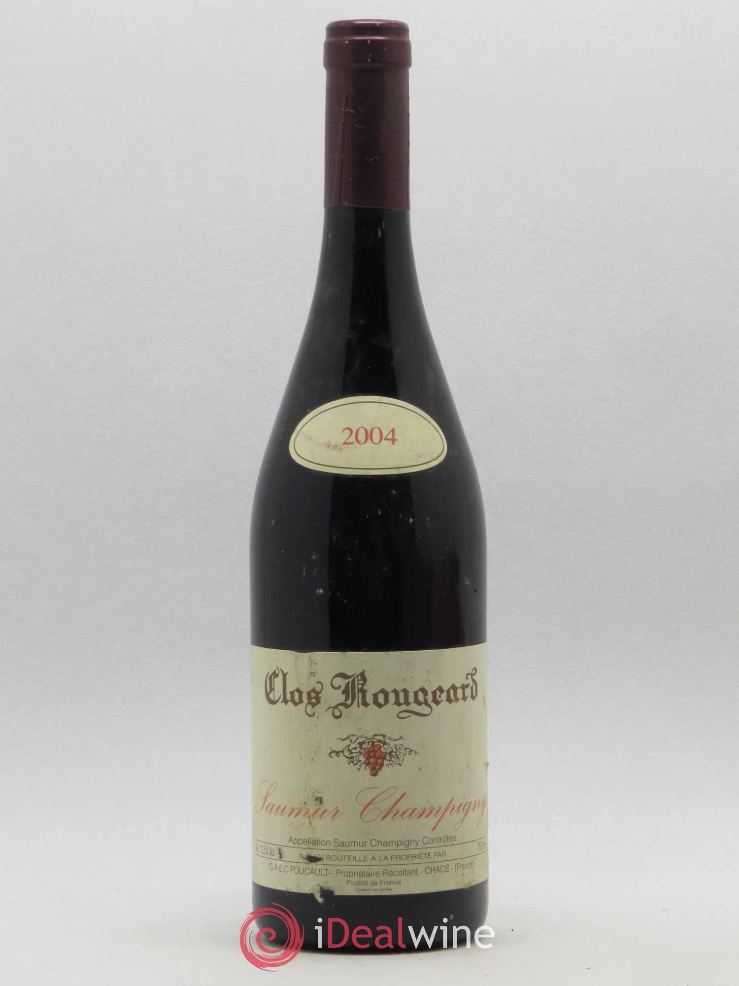 Saumur-Champigny Clos Rougeard 2004 - Lot de 1 bouteille - 0