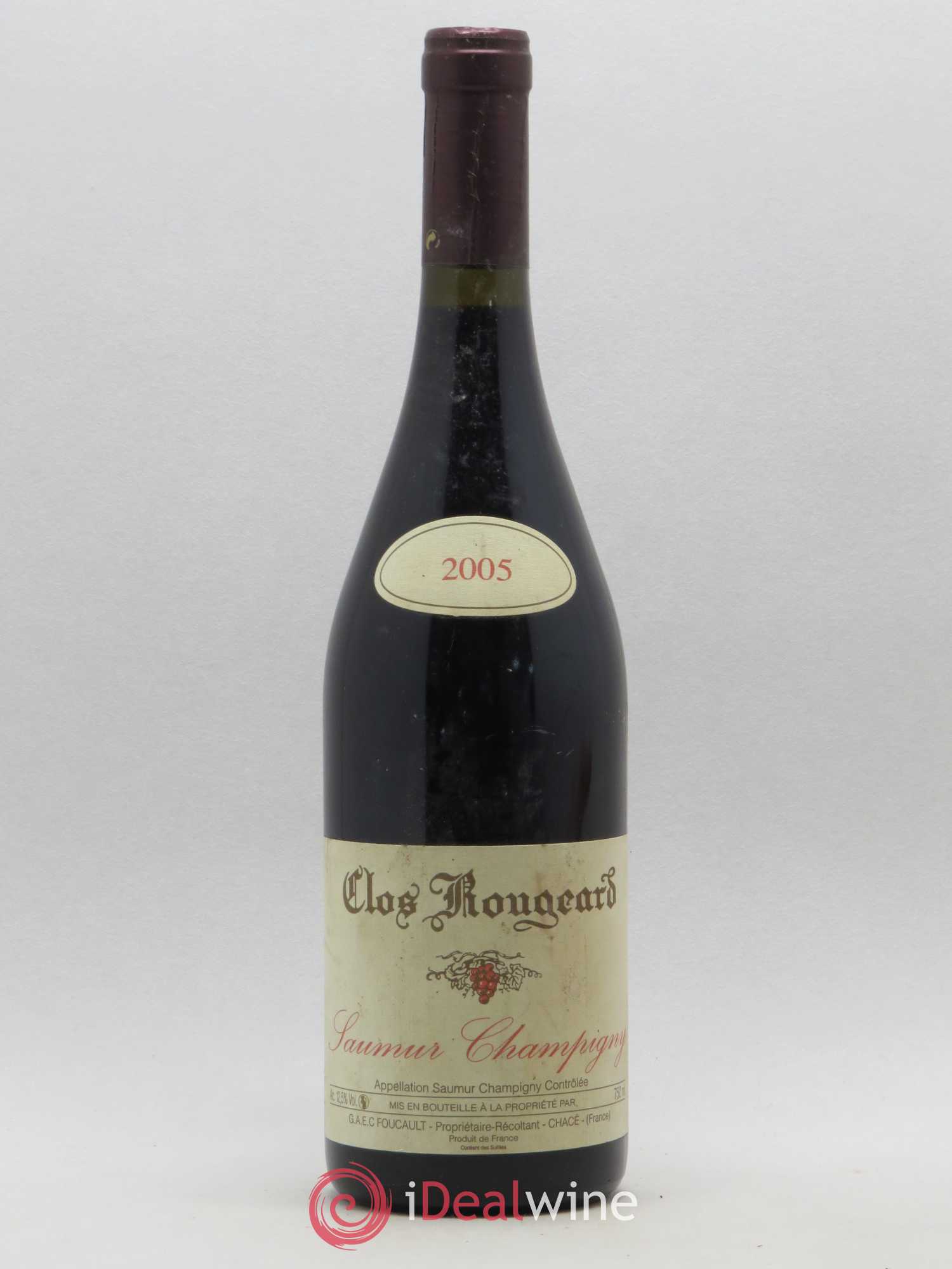 Saumur-Champigny Clos Rougeard 2005 - Lot de 1 bouteille - 0