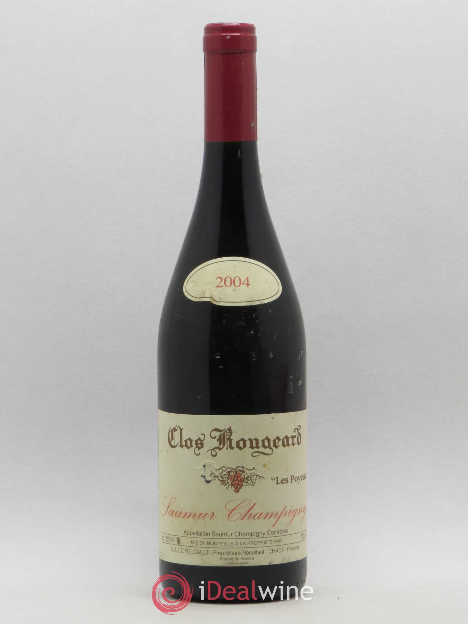 Saumur-Champigny Les Poyeux Clos Rougeard 2004 - Lot de 1 bouteille - 0