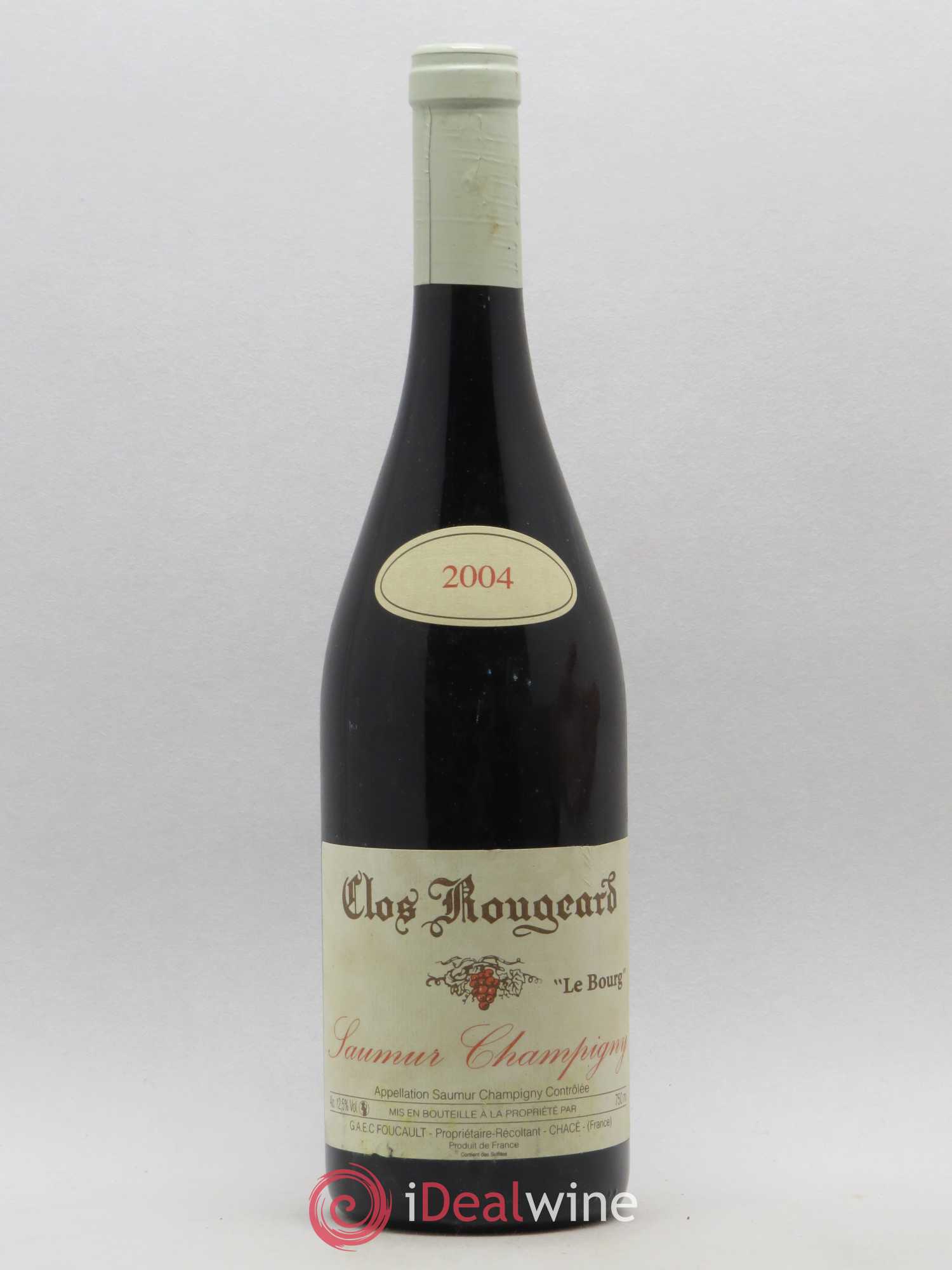 Saumur-Champigny Le Bourg Clos Rougeard 2004 - Lot de 1 bouteille - 0
