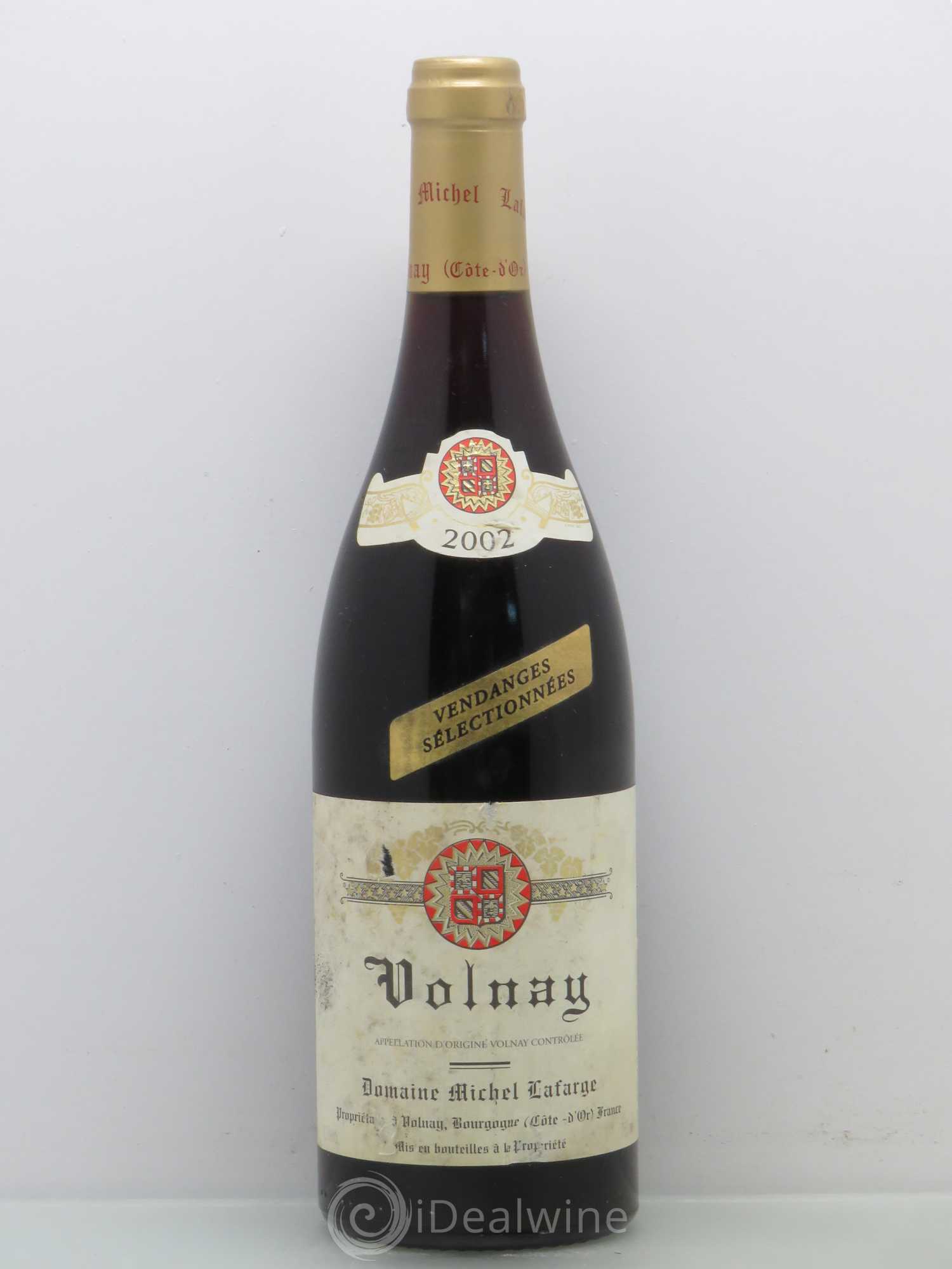 Volnay Vendanges sélectionnées Lafarge (Domaine) 2002 - Lot de 1 bouteille - 0