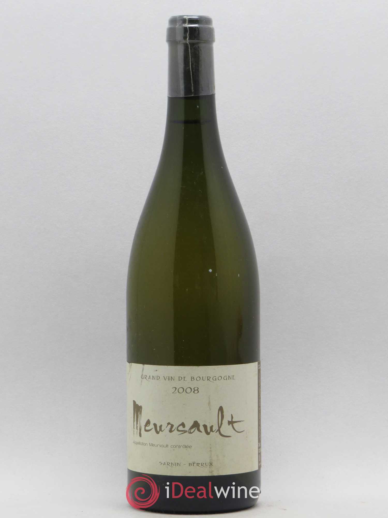 Meursault Sarnin Berrux 2008 - Posten von 1 Flasche - 0