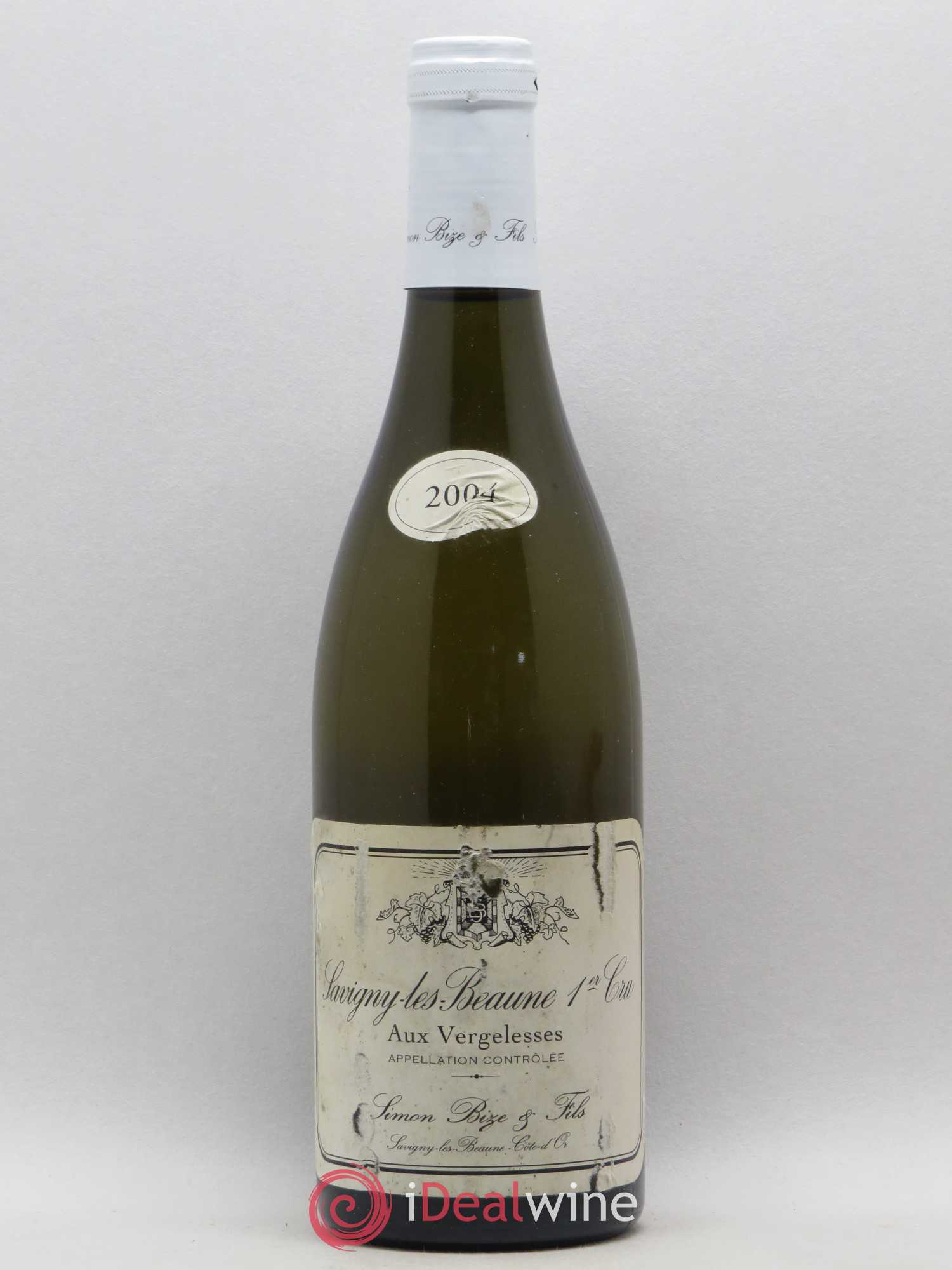 Savigny-lès-Beaune 1er Cru Aux Vergelesses Simon Bize 2004 - Posten von 1 Flasche - 0