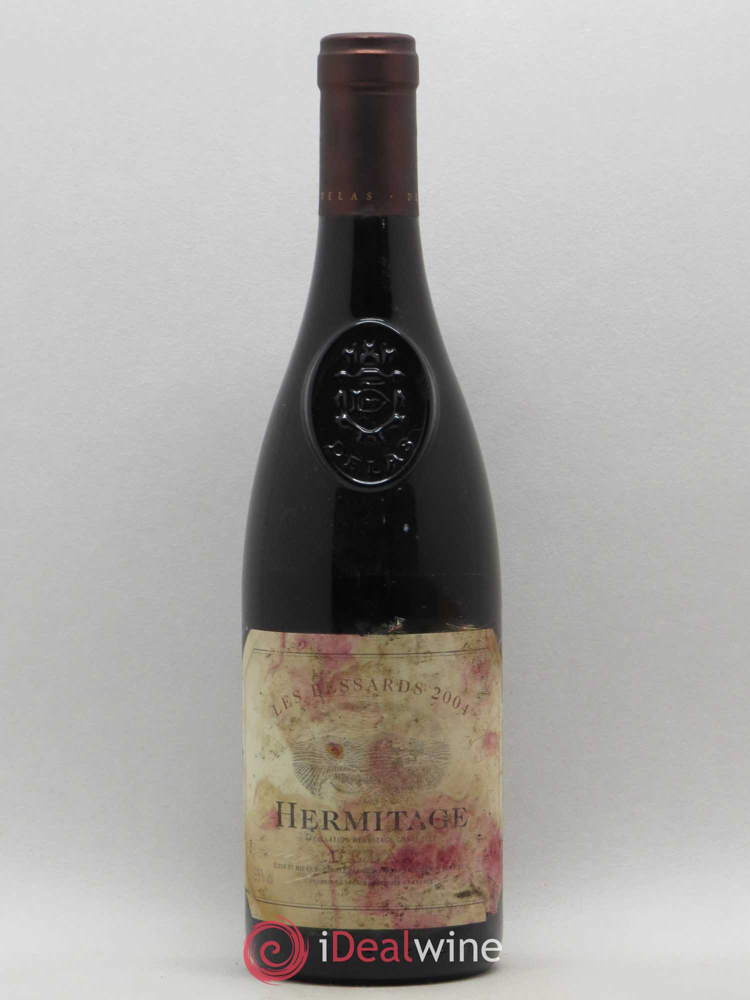 Hermitage Les Bessards Delas Frères 2004 - Lot de 1 bouteille - 0