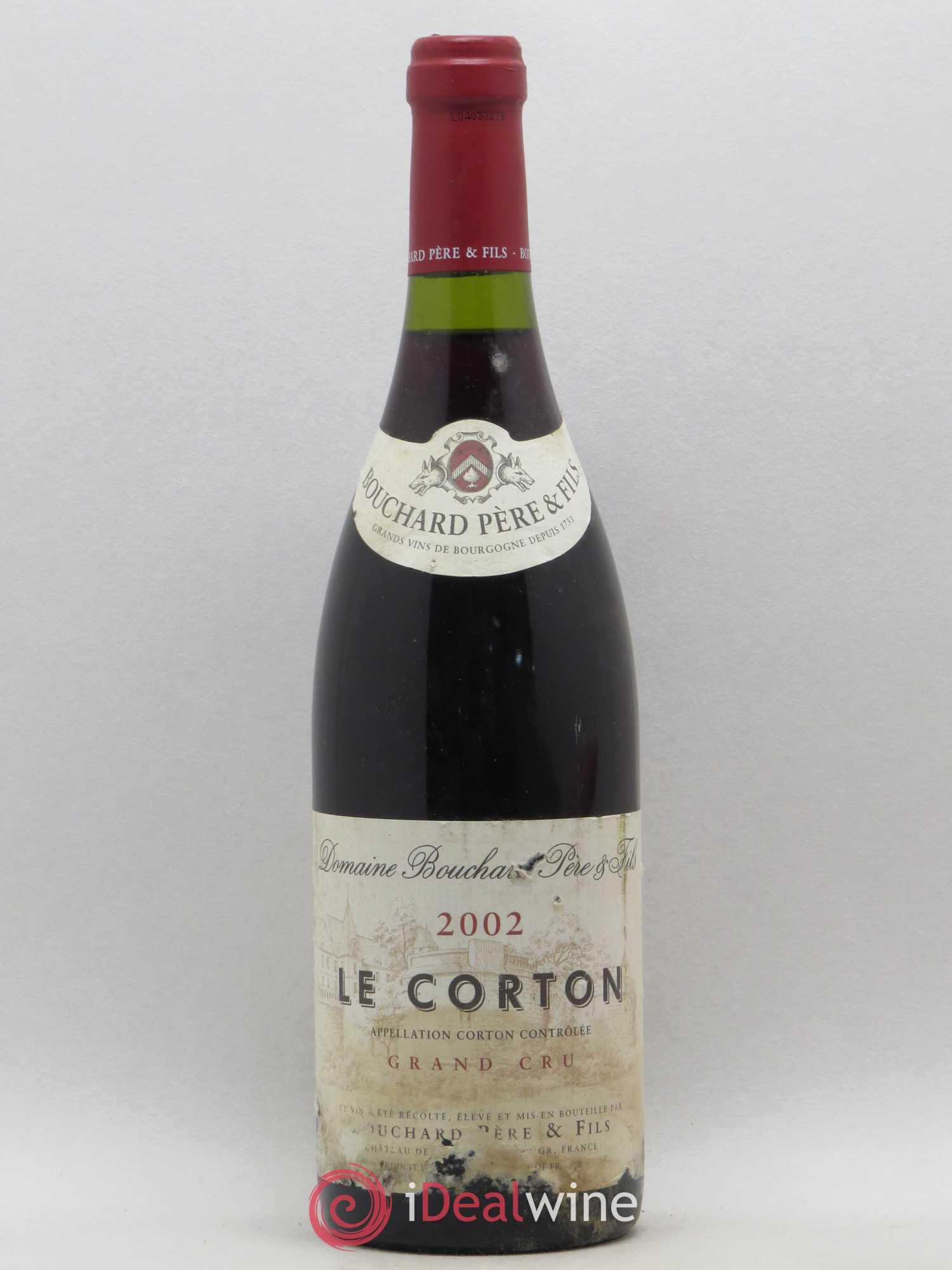 Corton Grand Cru Le Corton Bouchard Père & Fils 2002 - Lot de 1 bouteille - 0