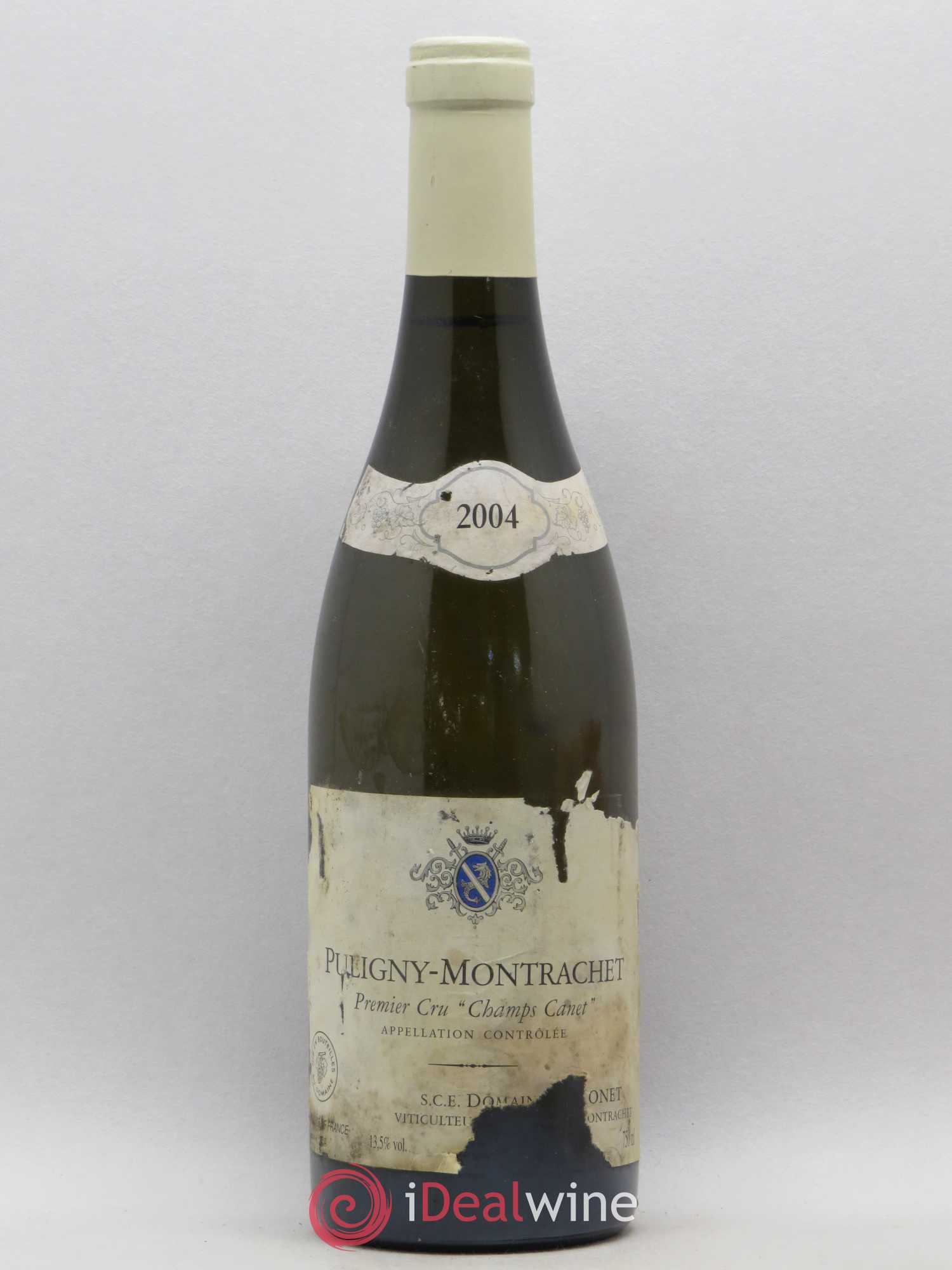 Puligny-Montrachet 1er Cru Champs Canet Ramonet (Domaine) 2004 - Lot de 1 bouteille - 0