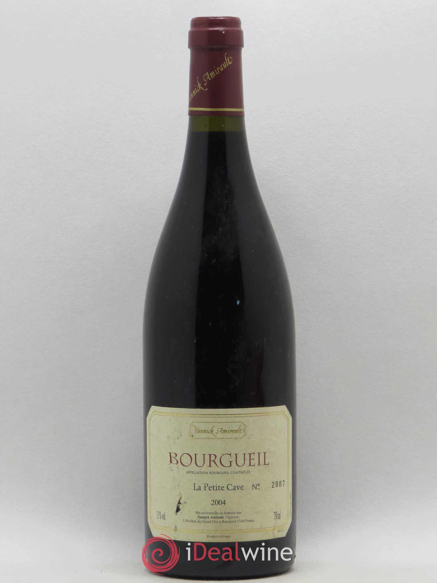 Bourgueil Petite cave Yannick Amirault (Domaine) 2004 - Lot de 1 bouteille - 0