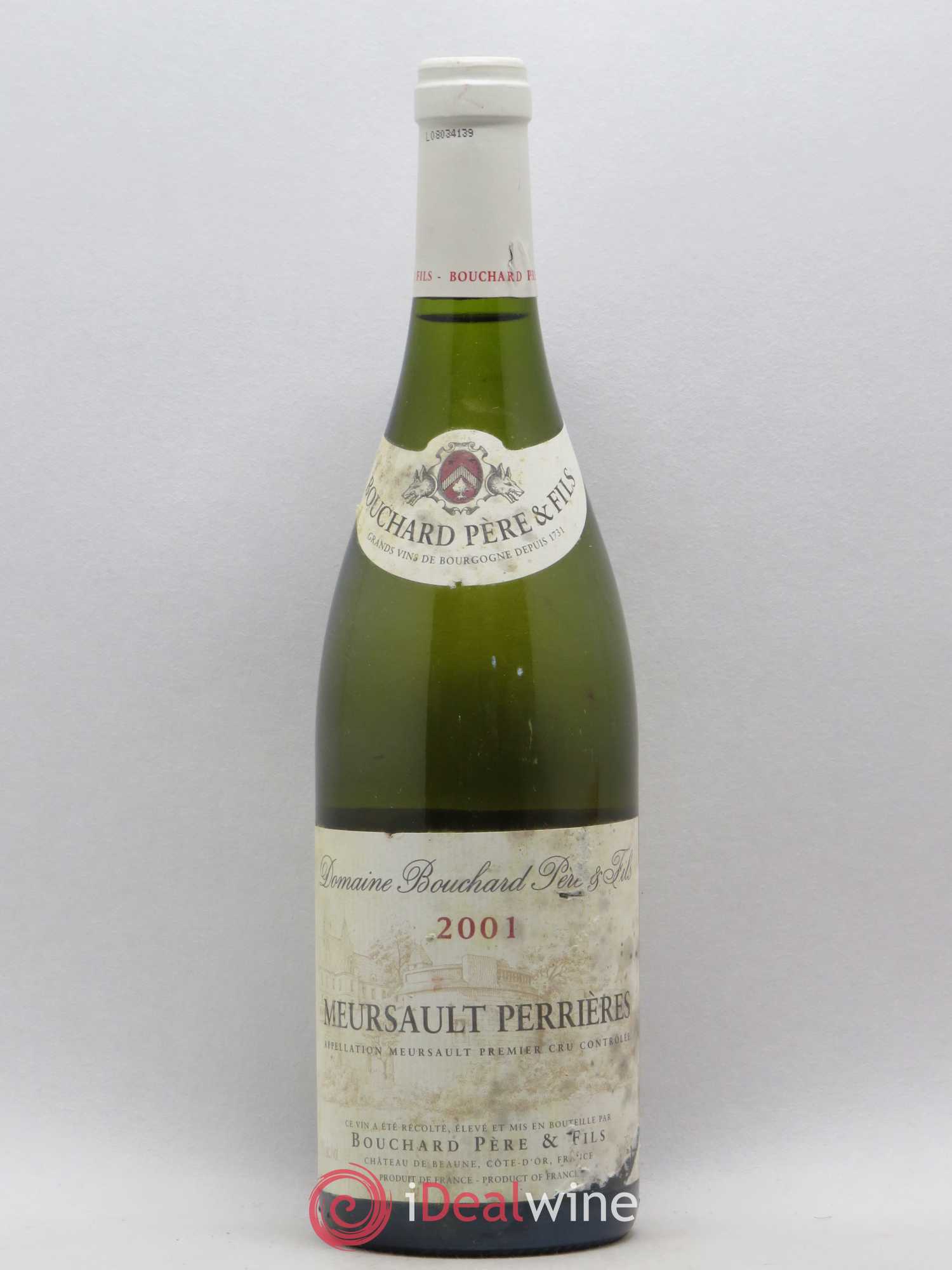 Meursault 1er Cru Perrières Bouchard Père & Fils 2001 - Posten von 1 Flasche - 0