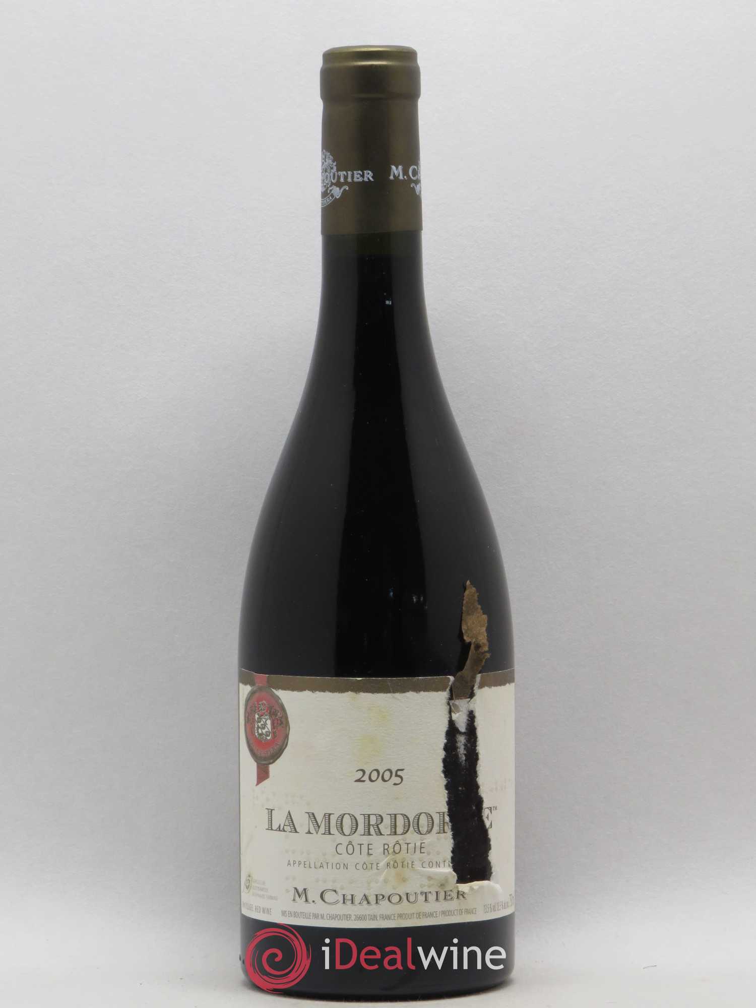 Côte-Rôtie La Mordorée Chapoutier 2005 - Lot de 1 bouteille - 0