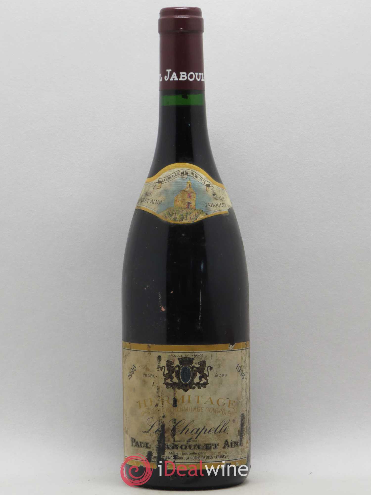 Hermitage La Chapelle Paul Jaboulet Ainé 1996 - Lot de 1 bouteille - 0