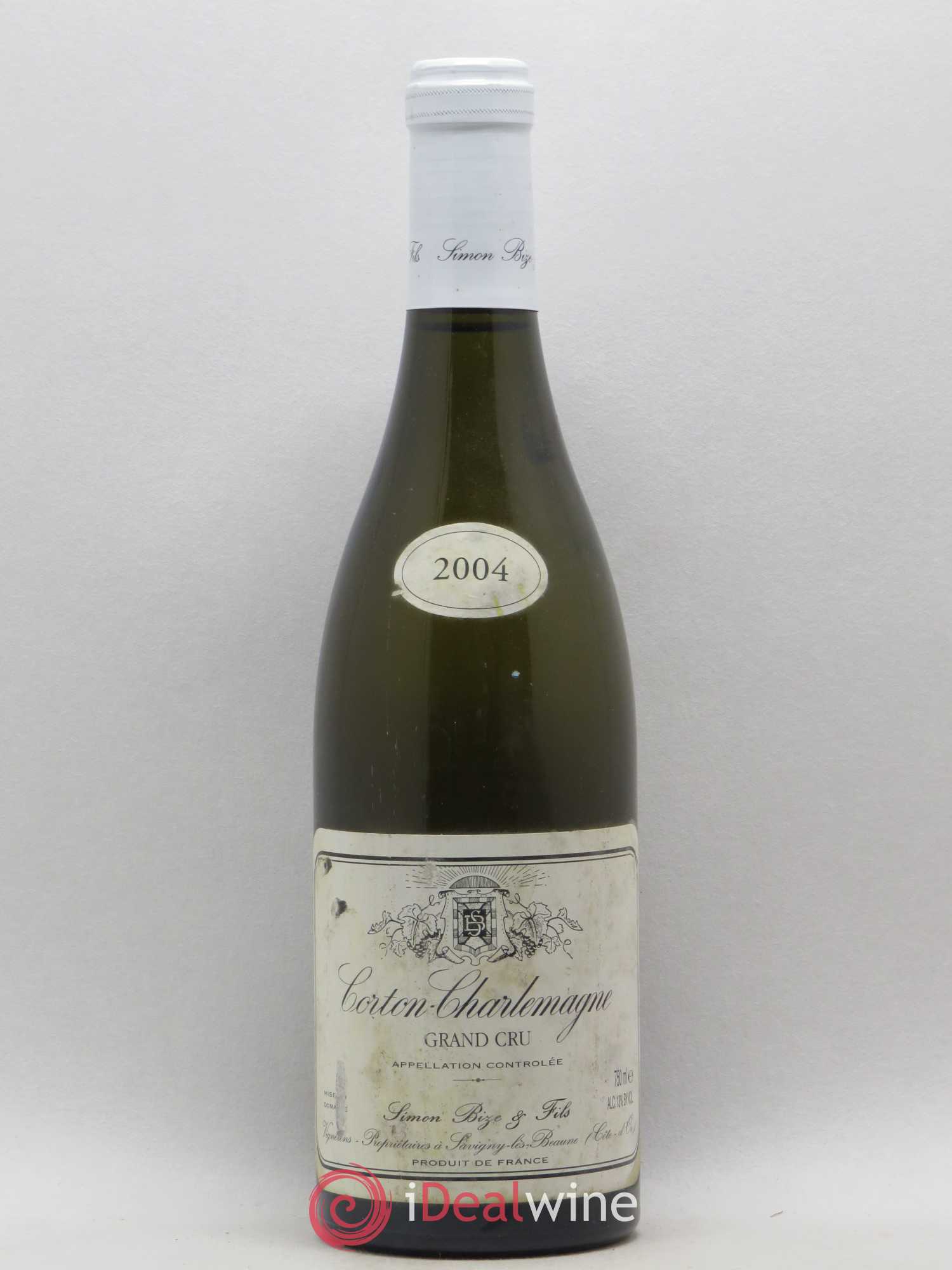 Corton-Charlemagne Grand Cru Simon Bize & Fils 2004 - Posten von 1 Flasche - 0