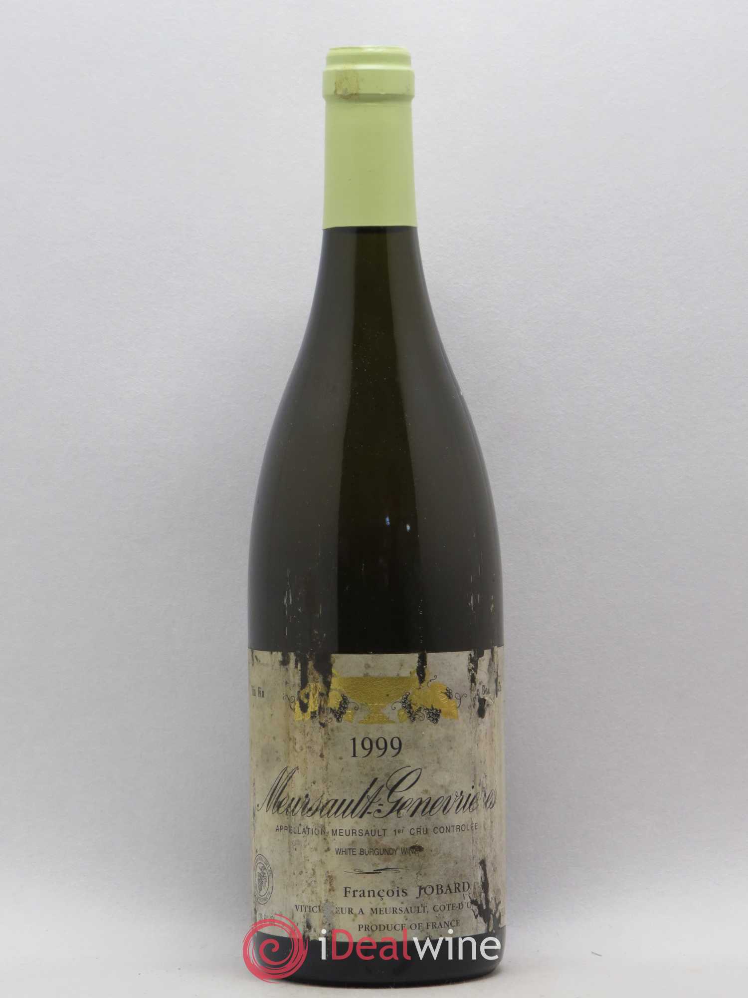 Meursault 1er Cru Genevrières François Jobard 1999 - Posten von 1 Flasche - 0