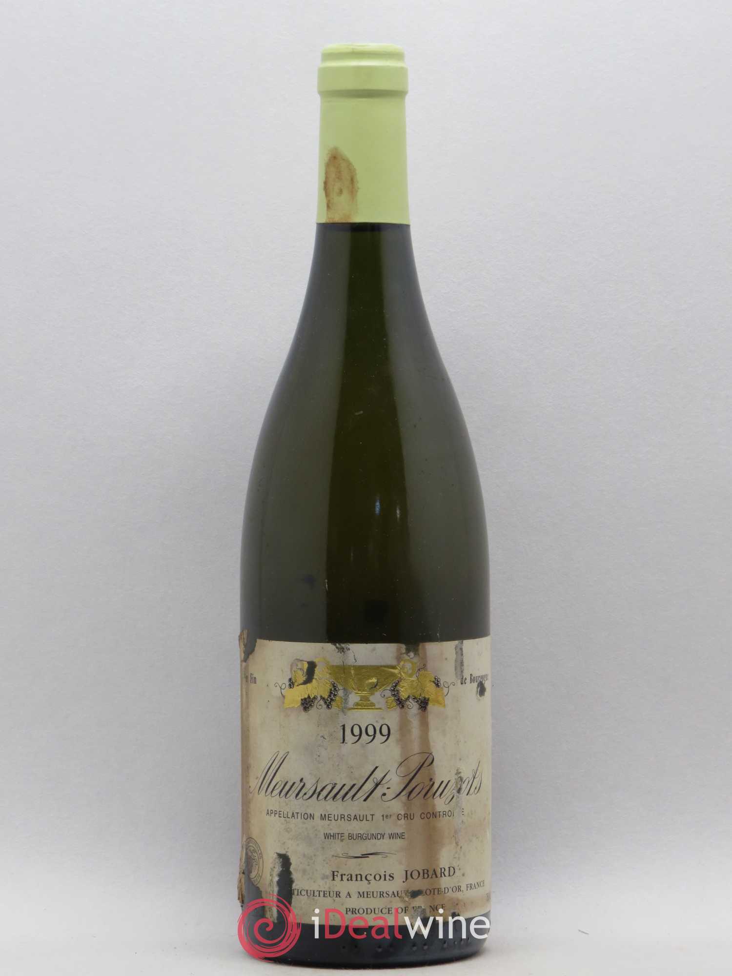 Meursault 1er Cru Poruzots François Jobard 1999 - Posten von 1 Flasche - 0