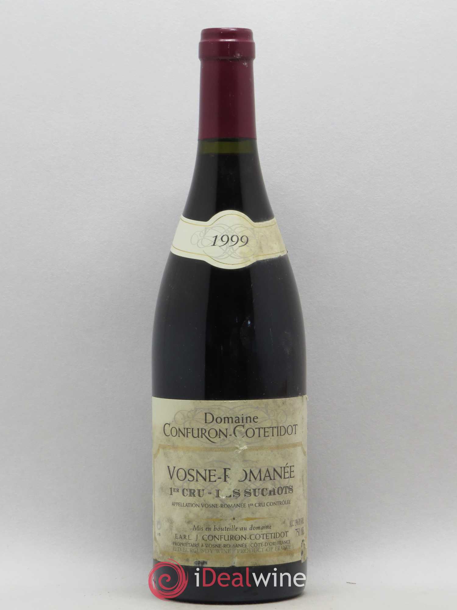 Vosne-Romanée 1er Cru Les Suchots Confuron-Cotetidot 1999 - Lot de 1 bouteille - 0