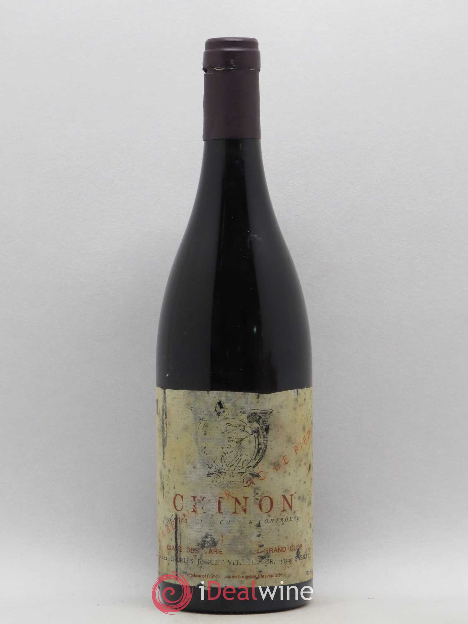 Chinon Les Varennes du Grand Clos Charles Joguet Franc de Pied 1989 - Lot de 1 bouteille - 0