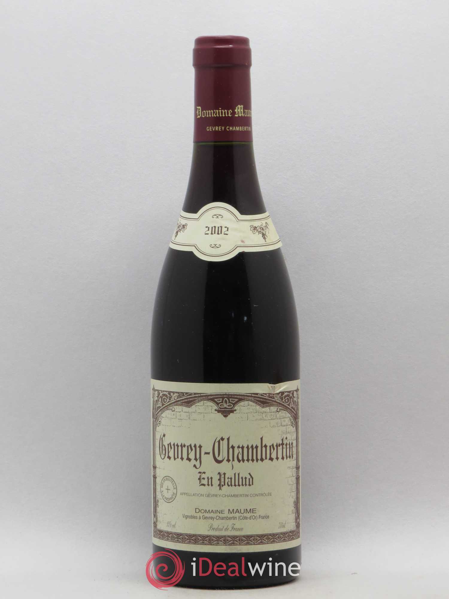 Gevrey-Chambertin En Pallud Domaine Maume 2002 - Posten von 1 Flasche - 0