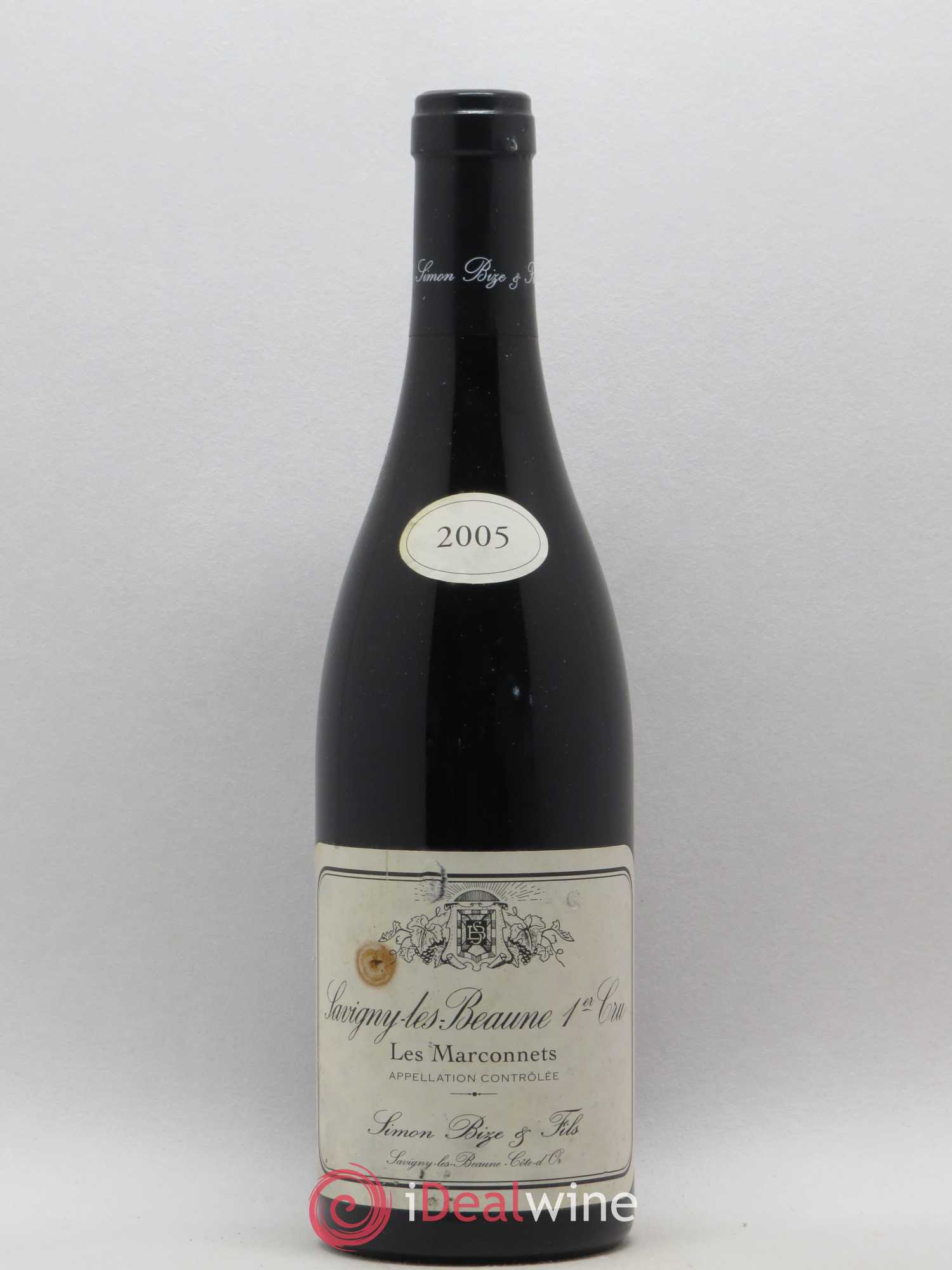 Savigny-lès-Beaune 1er Cru Les Marconnets Simon Bize 2005 - Lot de 1 bouteille - 0