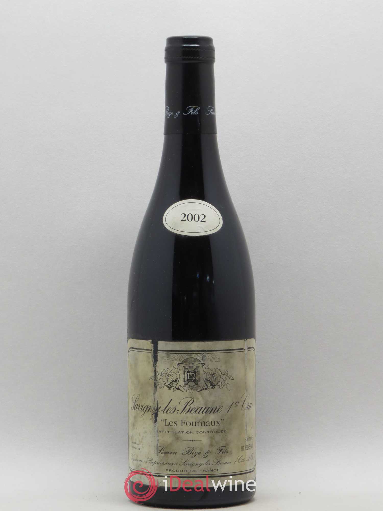 Savigny-lès-Beaune 1er Cru Les Fournaux Simon Bize & Fils 2002 - Lot de 1 bouteille - 0