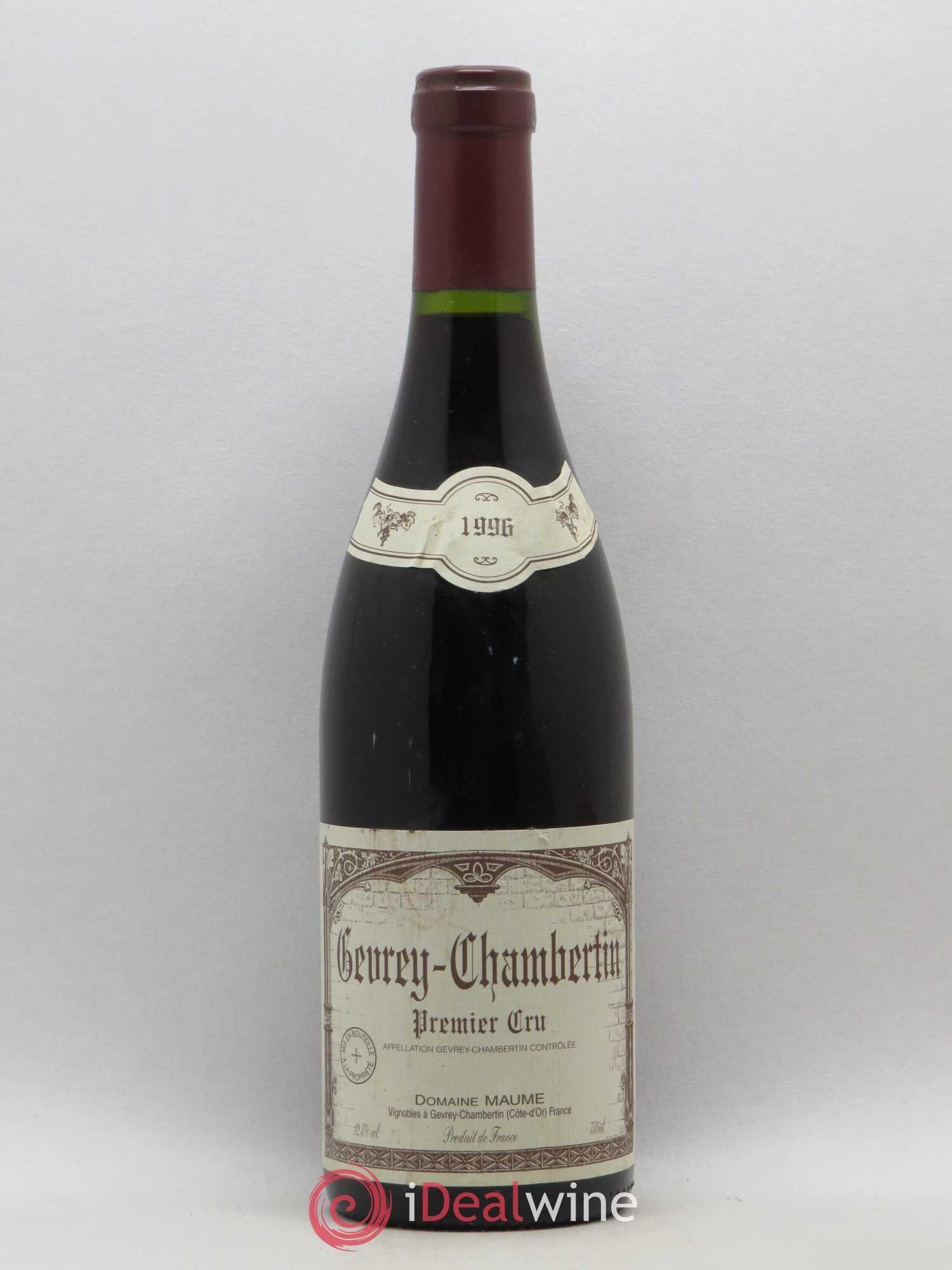 Gevrey-Chambertin 1er Cru Domaine Maume 1996 - Posten von 1 Flasche - 0