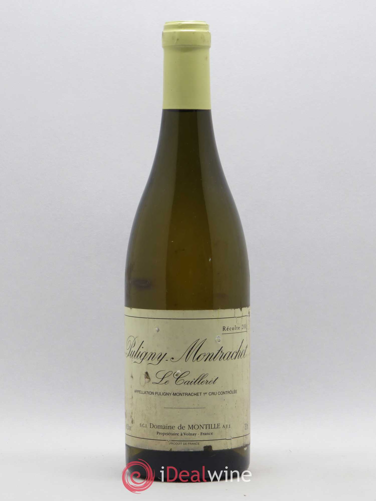 Puligny-Montrachet 1er Cru Le Cailleret De Montille (Domaine) 2002 - Lot de 1 bouteille - 0