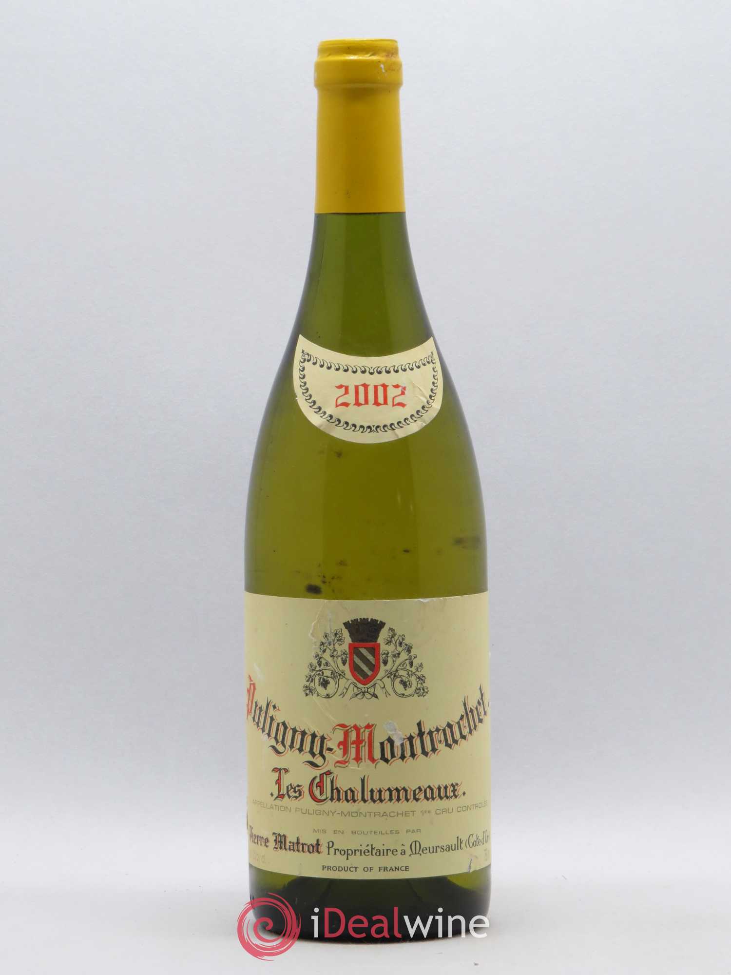Puligny-Montrachet 1er Cru Les Chalumeaux P.Matrot 2002 - Posten von 1 Flasche - 0