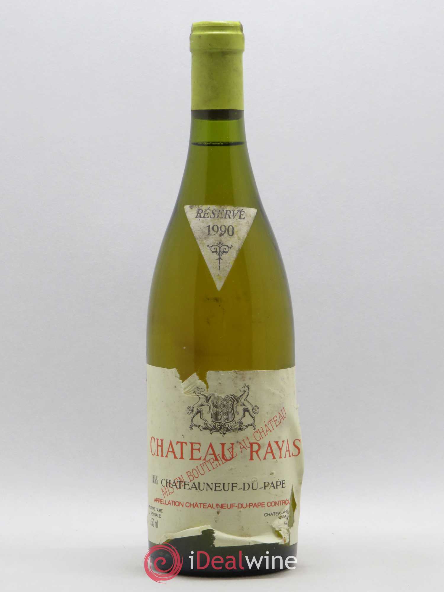 Châteauneuf-du-Pape Château Rayas Emmanuel Reynaud 1990 - Lot de 1 bouteille - 0